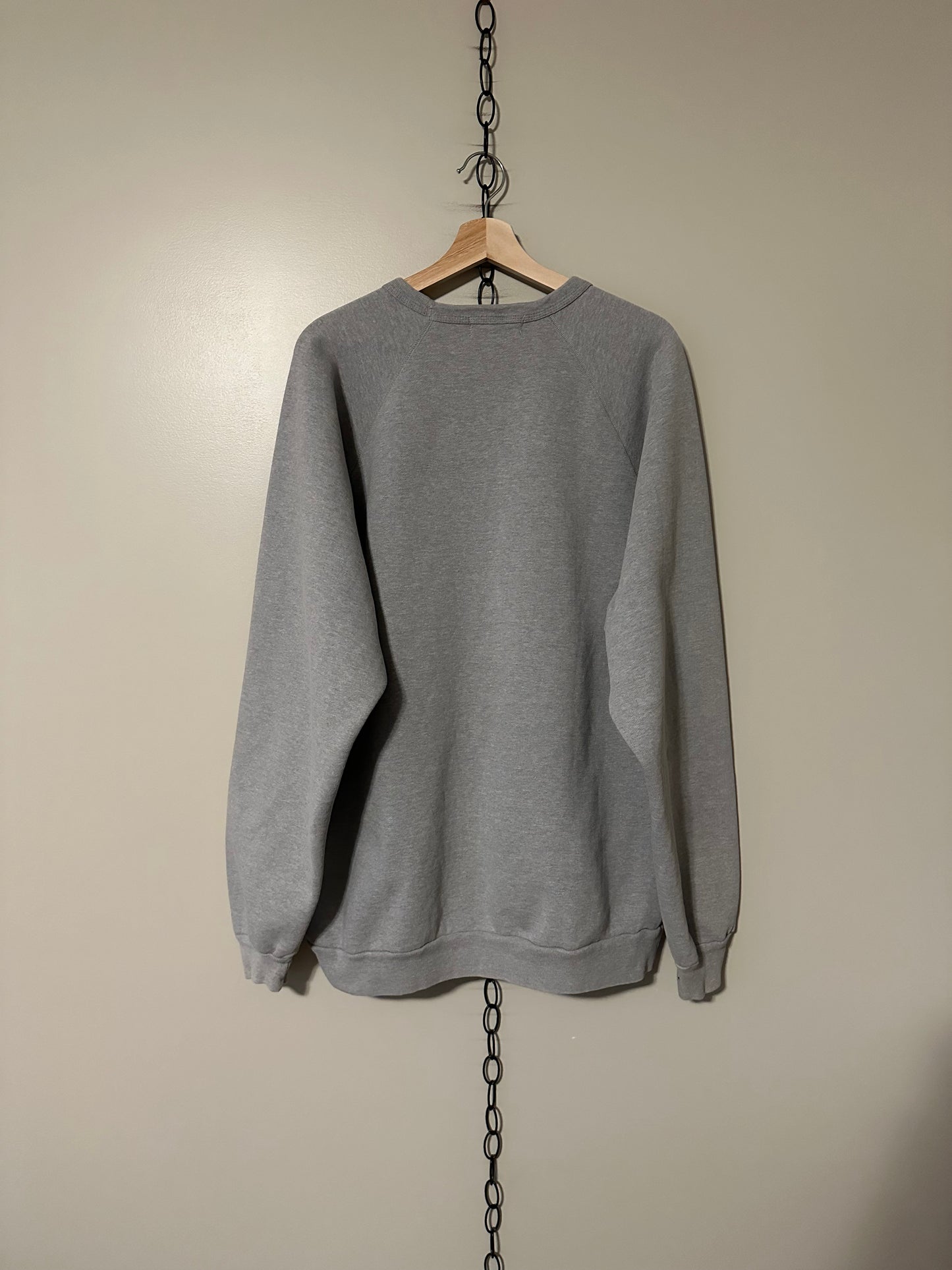 90s Windriver Grey Logo Crewneck - XXL