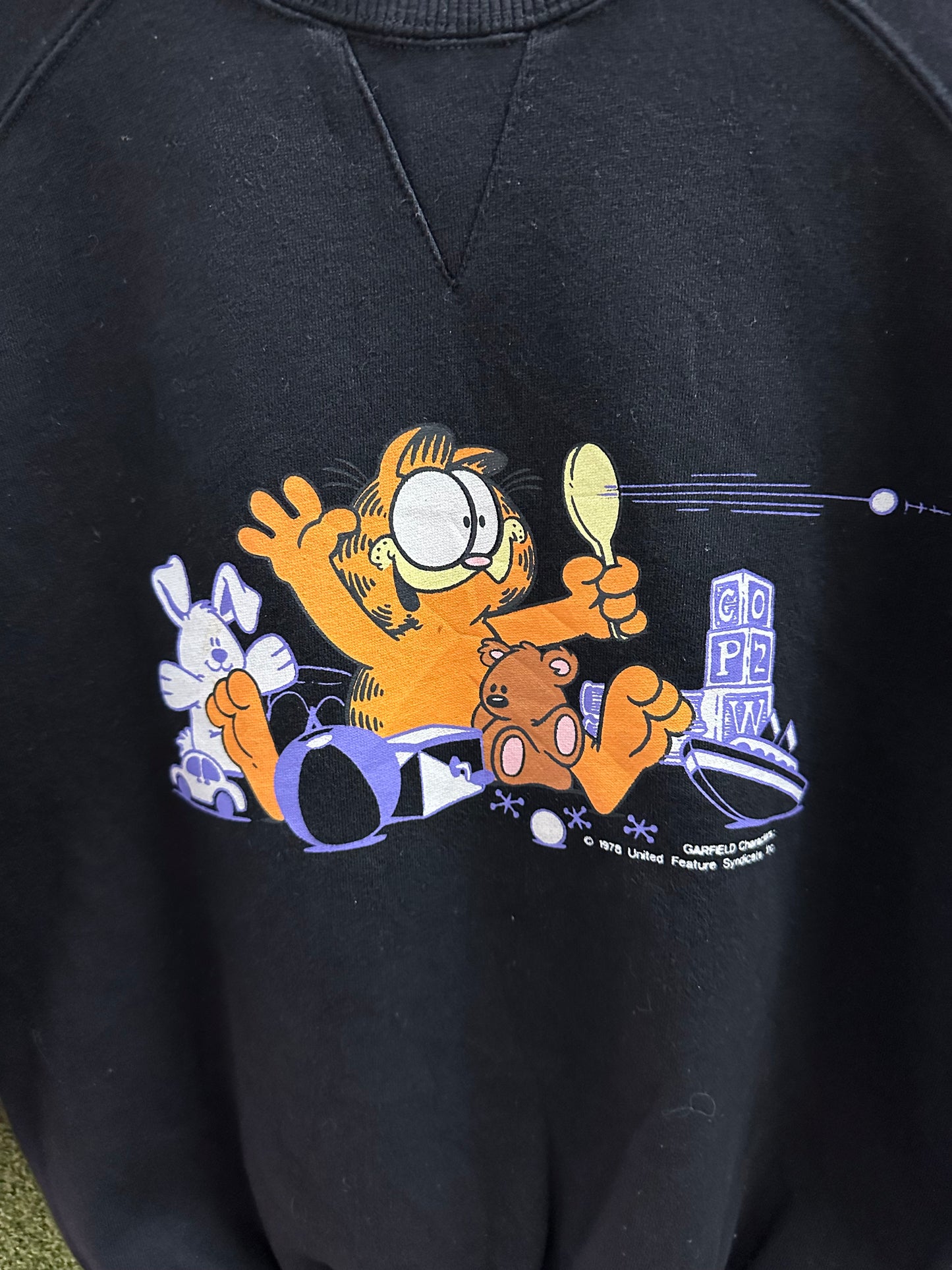 Vintage 1978 Garfield Crewneck - XS