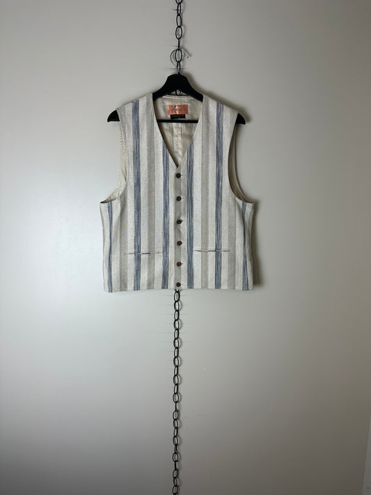 Vintage Tyee Canadian Made Pinstripe Vest - M