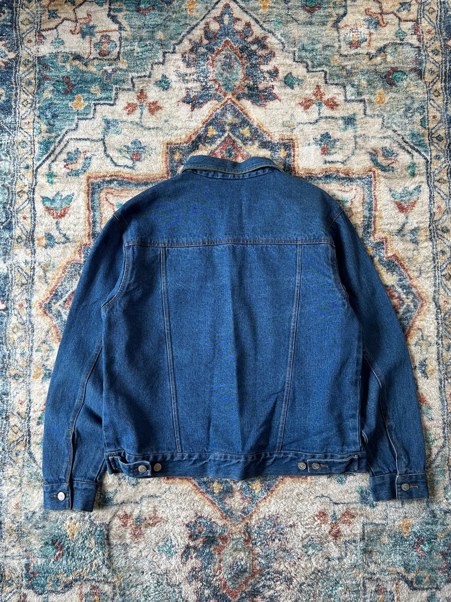 90s Bill Blass Blue Denim Jacket - M