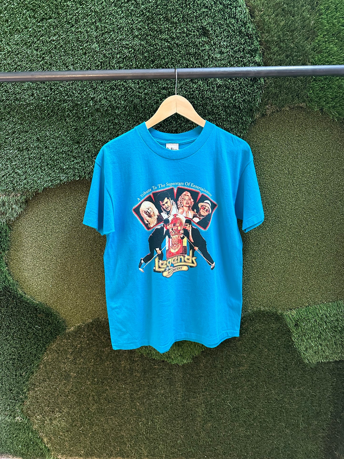 90s Entertainment Legends In Concert T-shirt - L