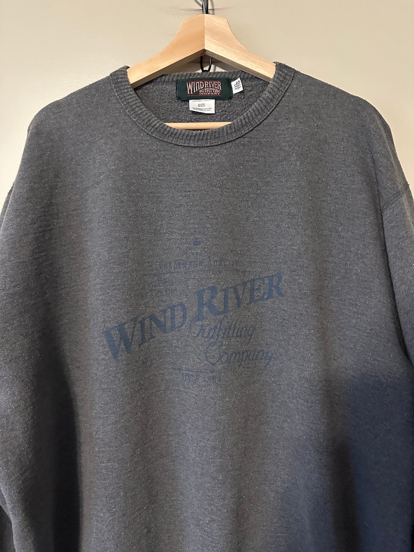 00s Wind River Logo Crewneck - XXL