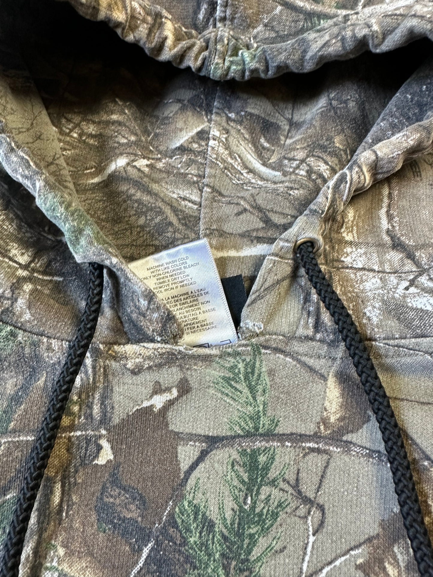Realtree Camouflage Logo Hoodie - M