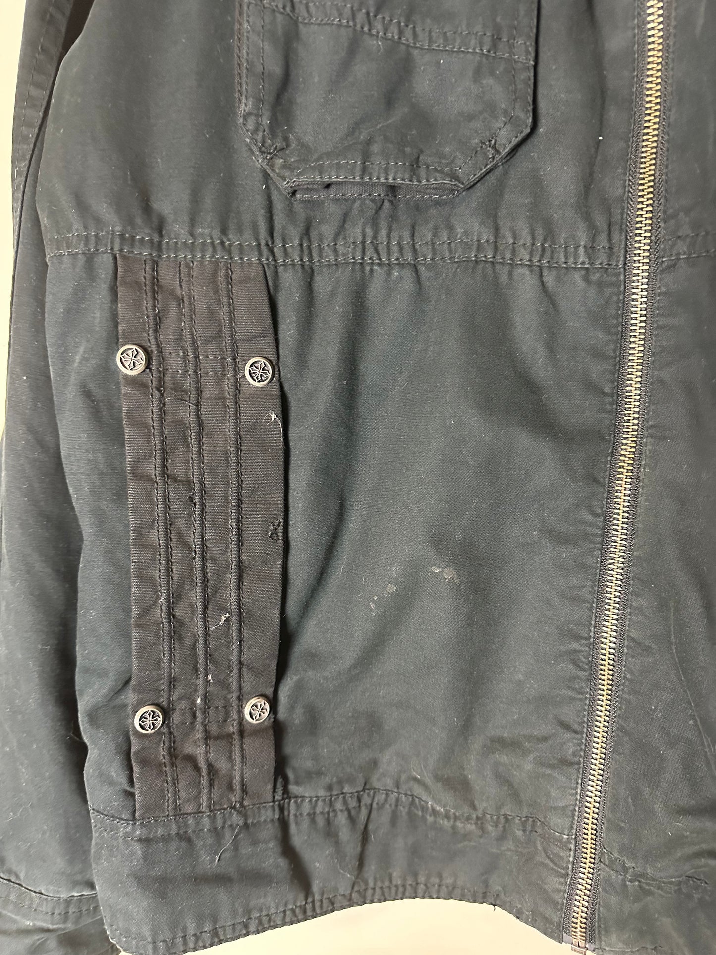 00s Affliction Zip-up Jacket - L