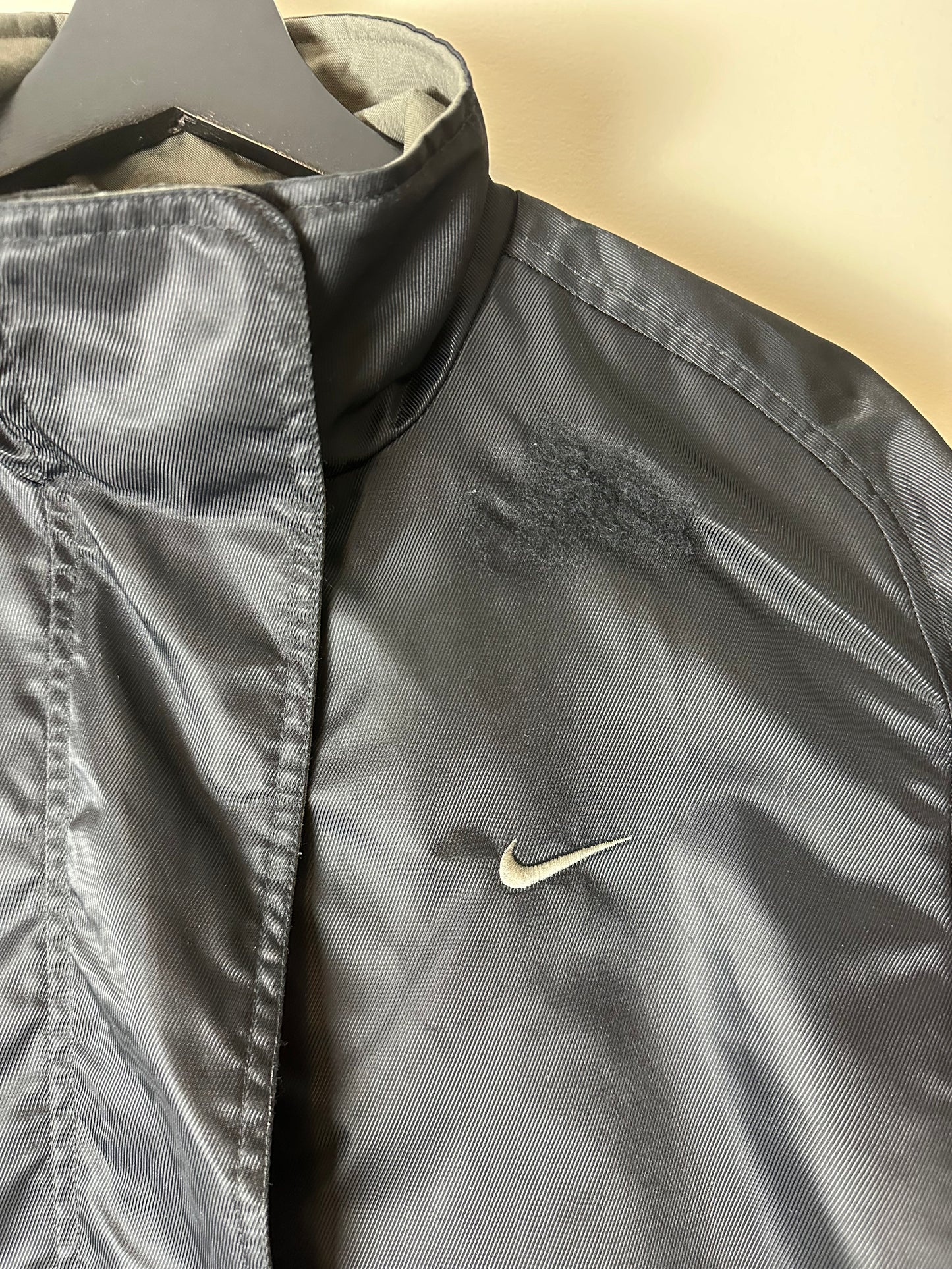 Vintage Nike Black Zip-up Light Jacket - M