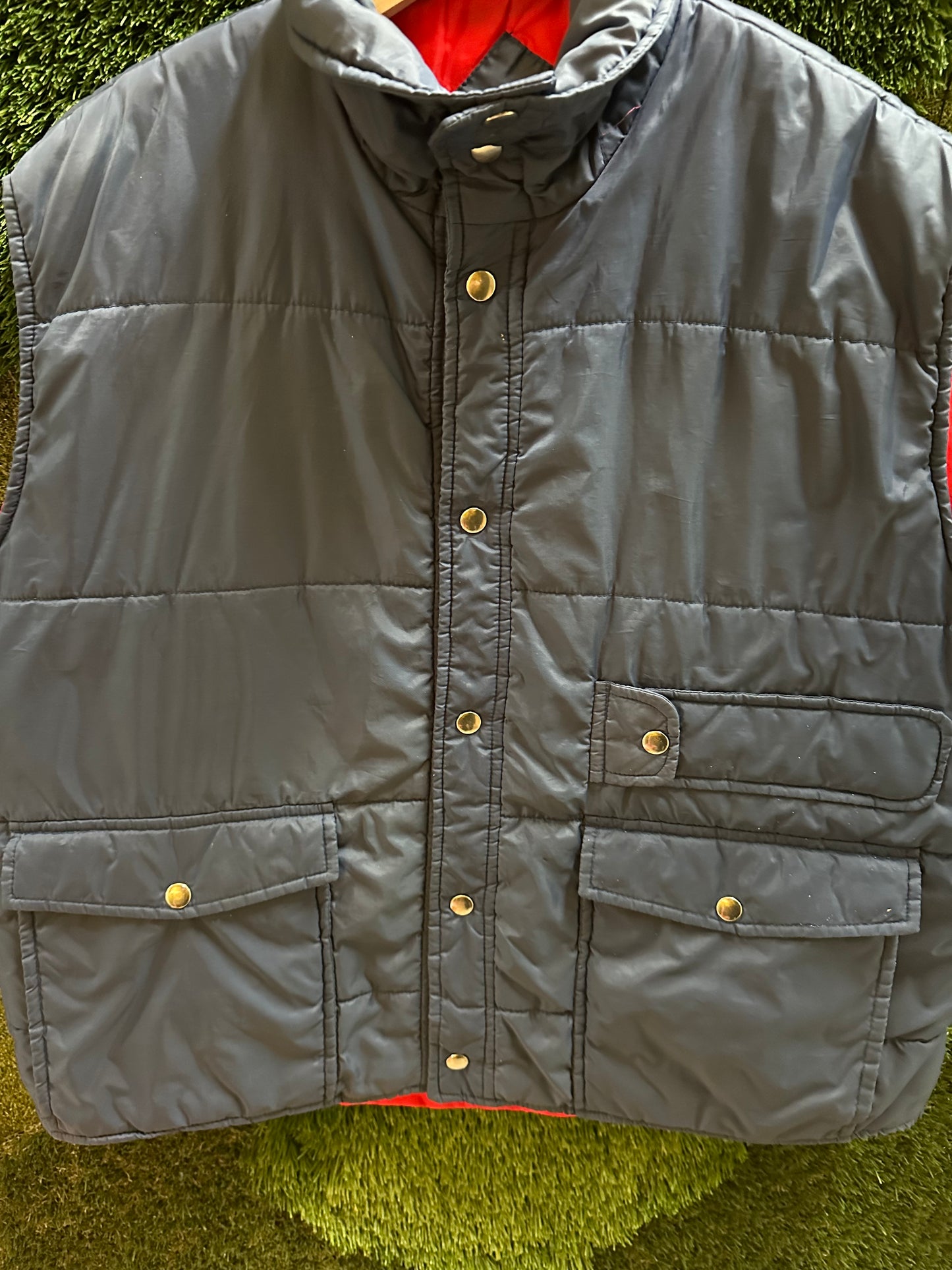 80s Windcrest Light Puffer Vest - XL