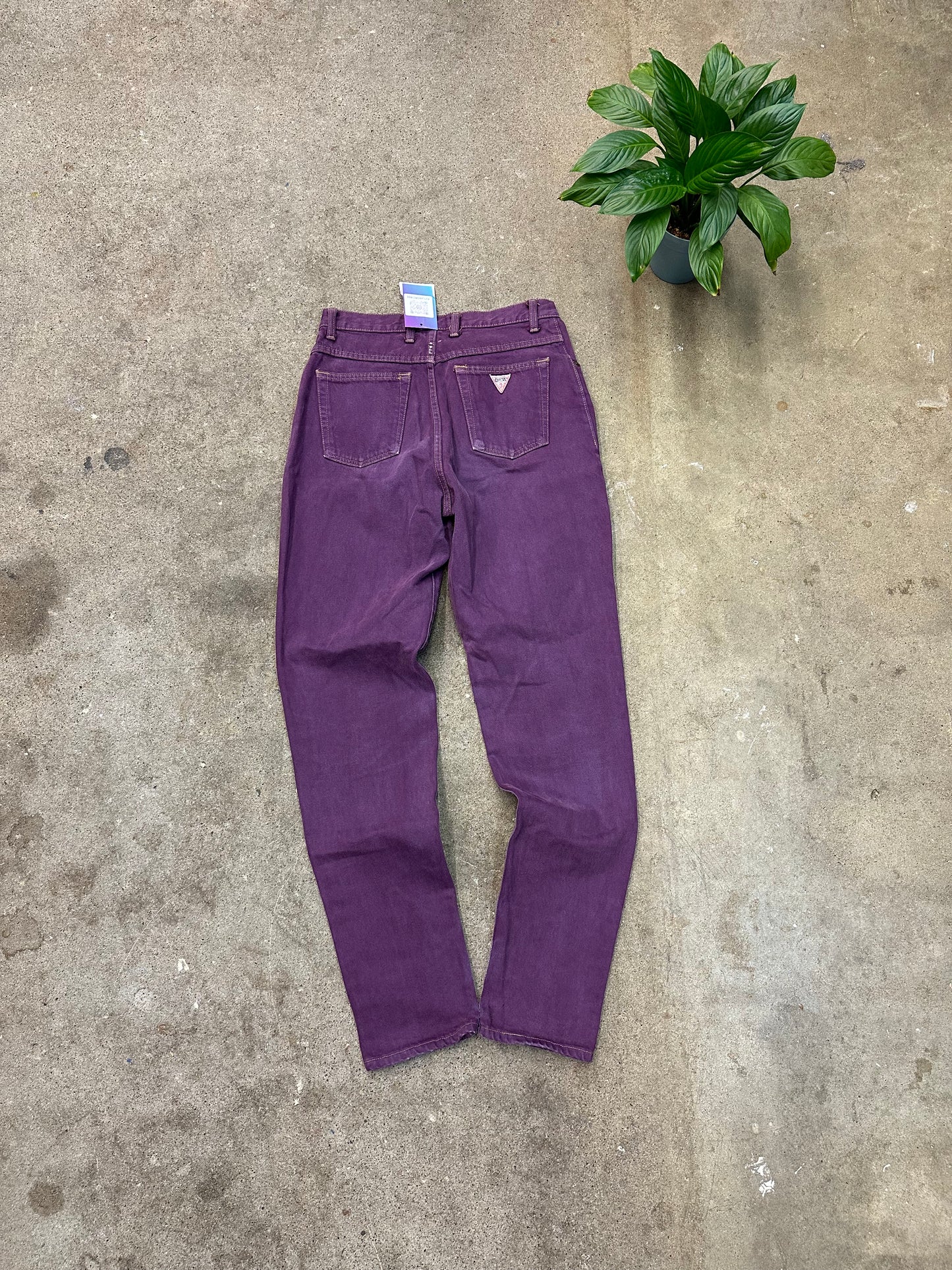 Vintage Guess Purple Jeans - 31