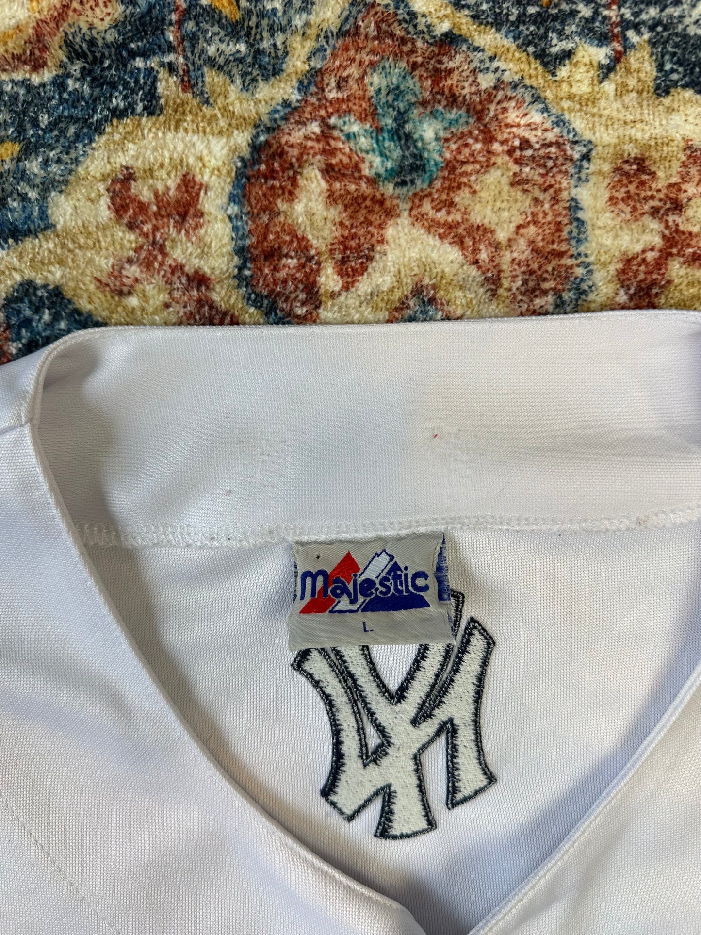 00s Majestic New York Yankees Jersey - L