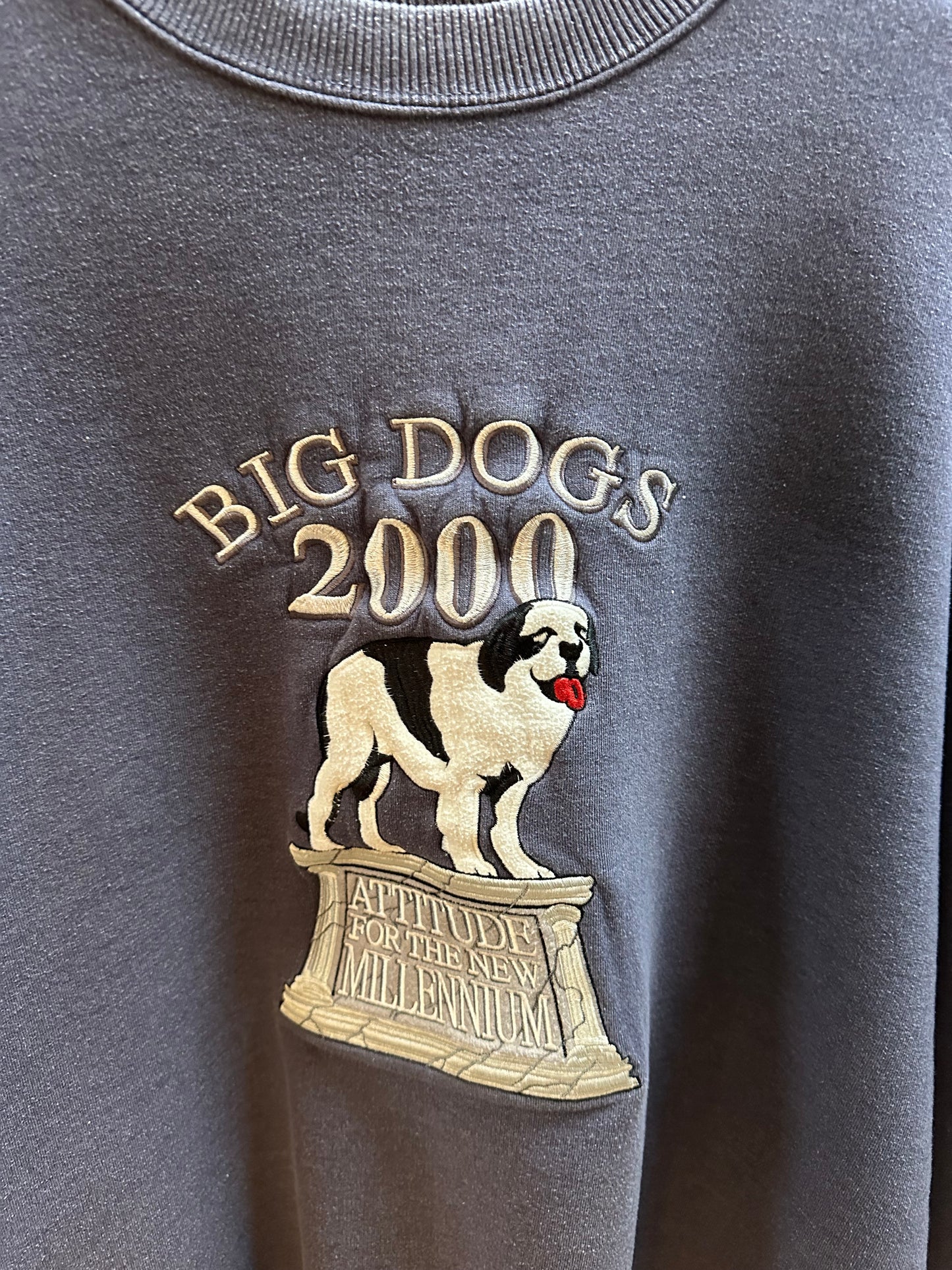 90s Big Dogs The New Millennium Crewneck - XL