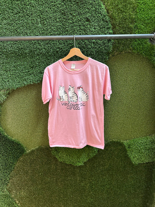 80s Cats Vancouver T-shirt - M