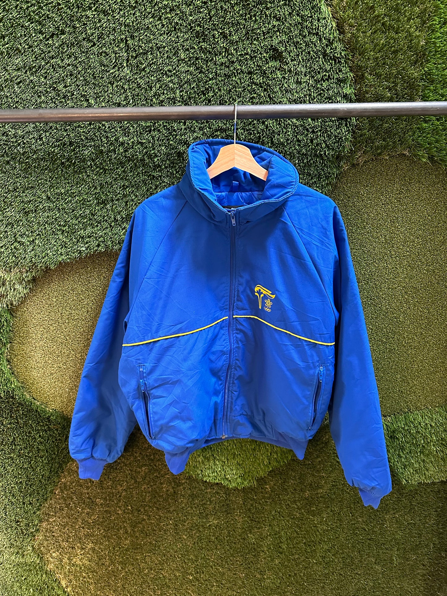 80s Sun-Ice Olympics Zip-up Jacket - L