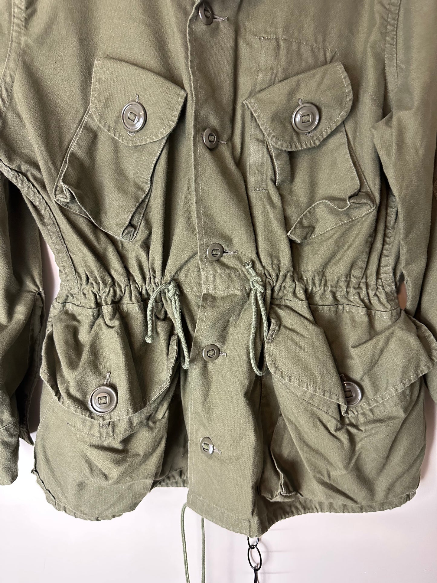 Vintage Multi Pocket Military Jacket - L