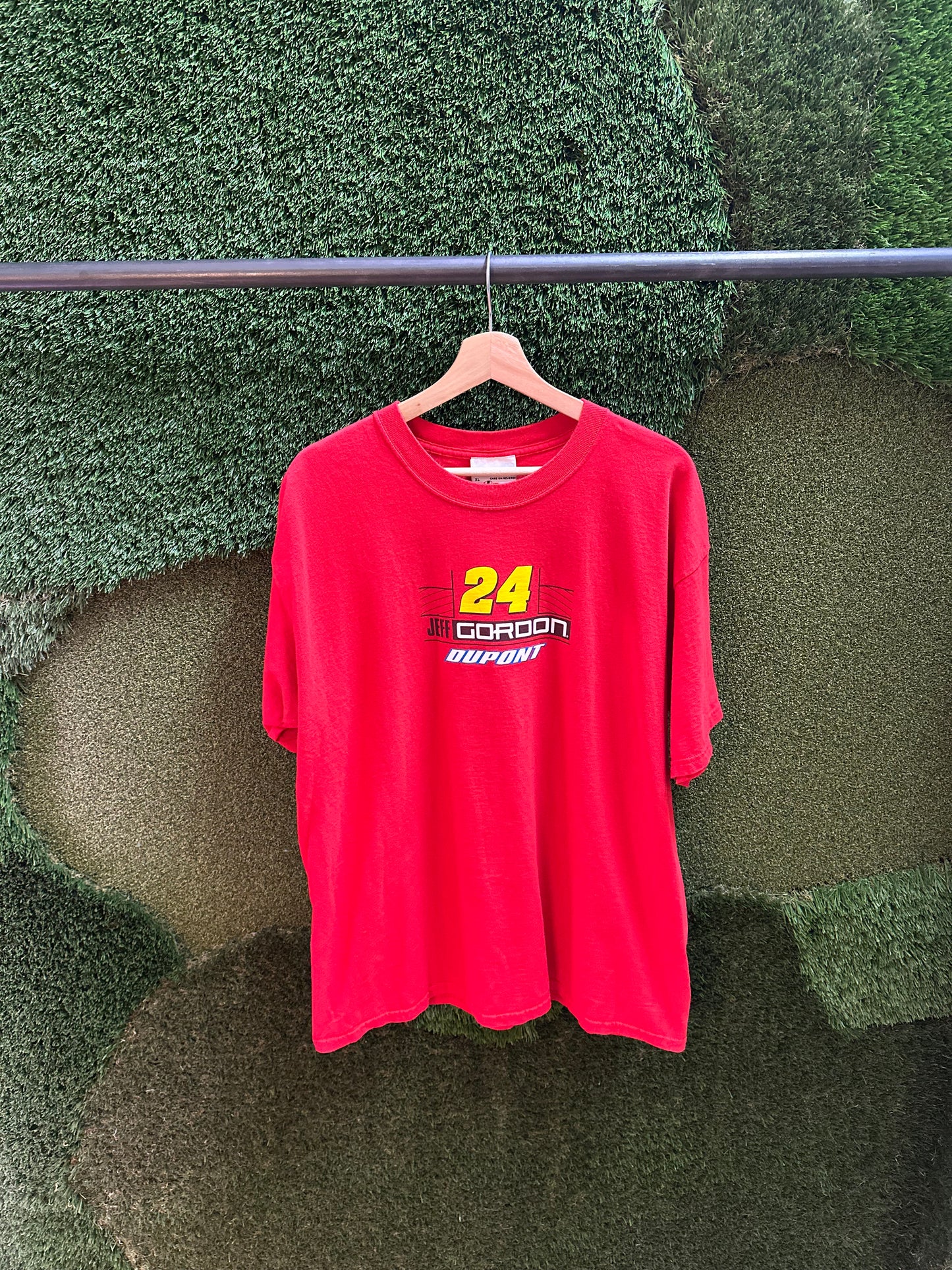 00s Jeff Gordon Racing T-shirt - XL