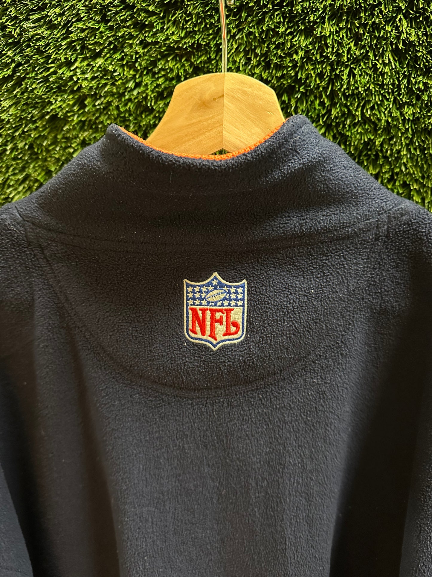 00s Starter NFL Chicago Bears 1/4 Zip-up Fleece - XXL