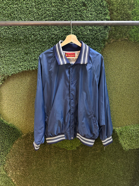 80s George Richards Navy Light Jacket - XL