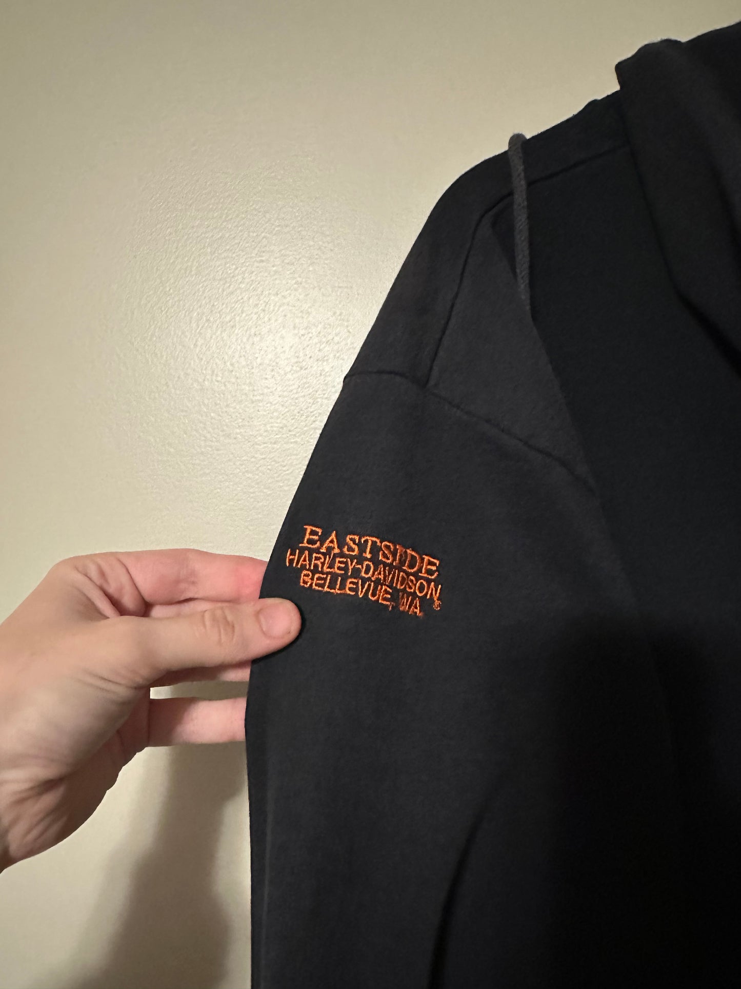 Harley Davidson Zip-up Hoodie - M