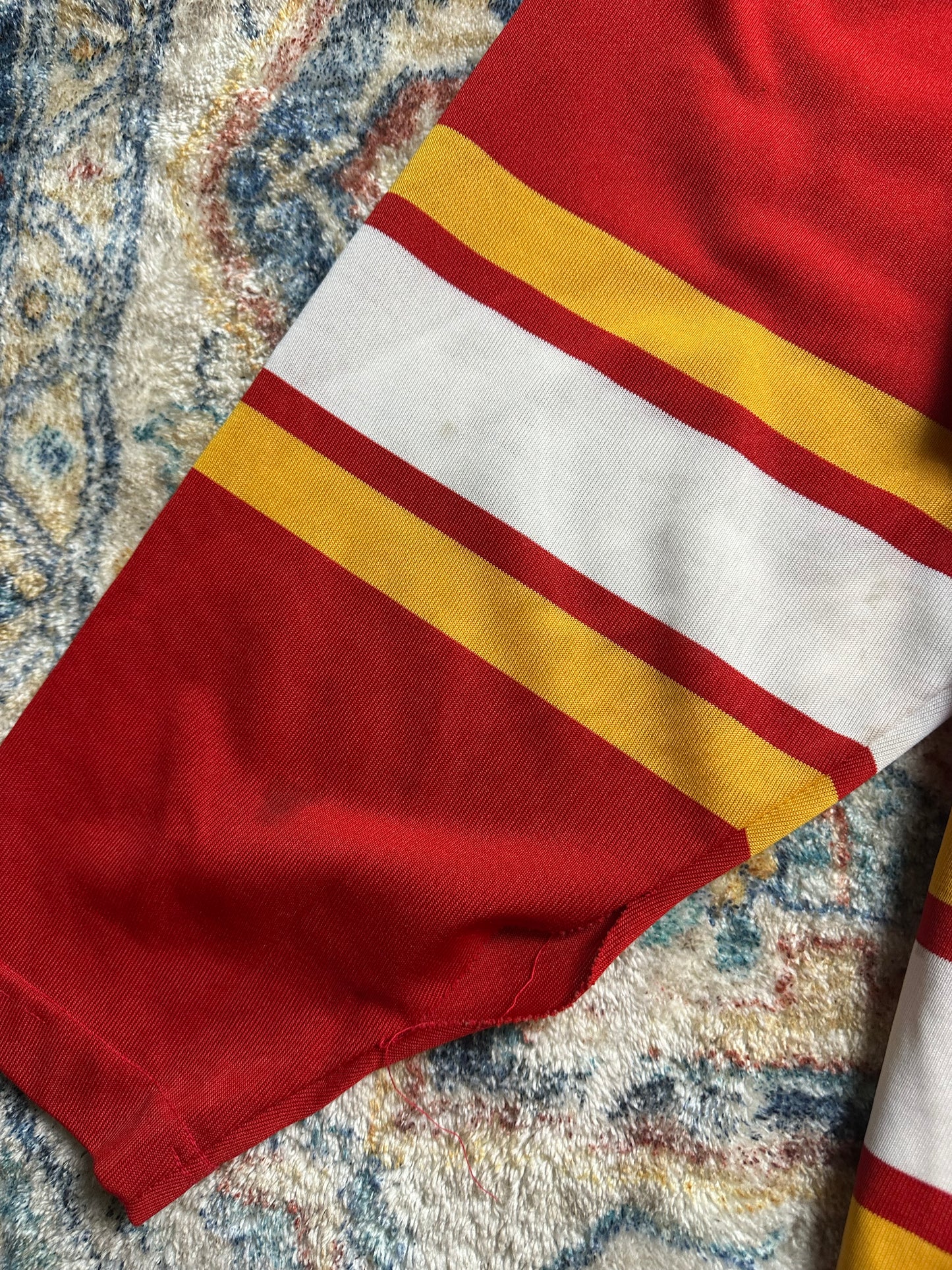 80s NHL Calgary Flames Hockey Jersey - M