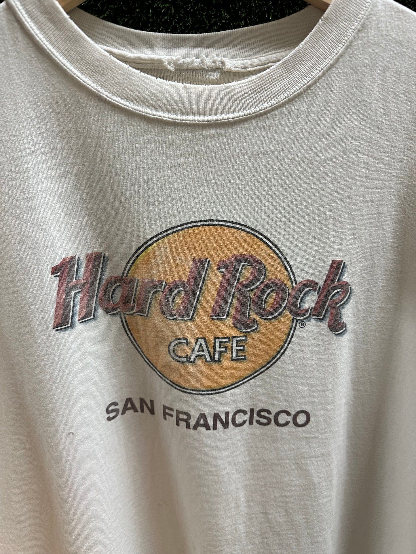 90s Hard Rock Cafe San Fransisco Logo T-shirt - XL