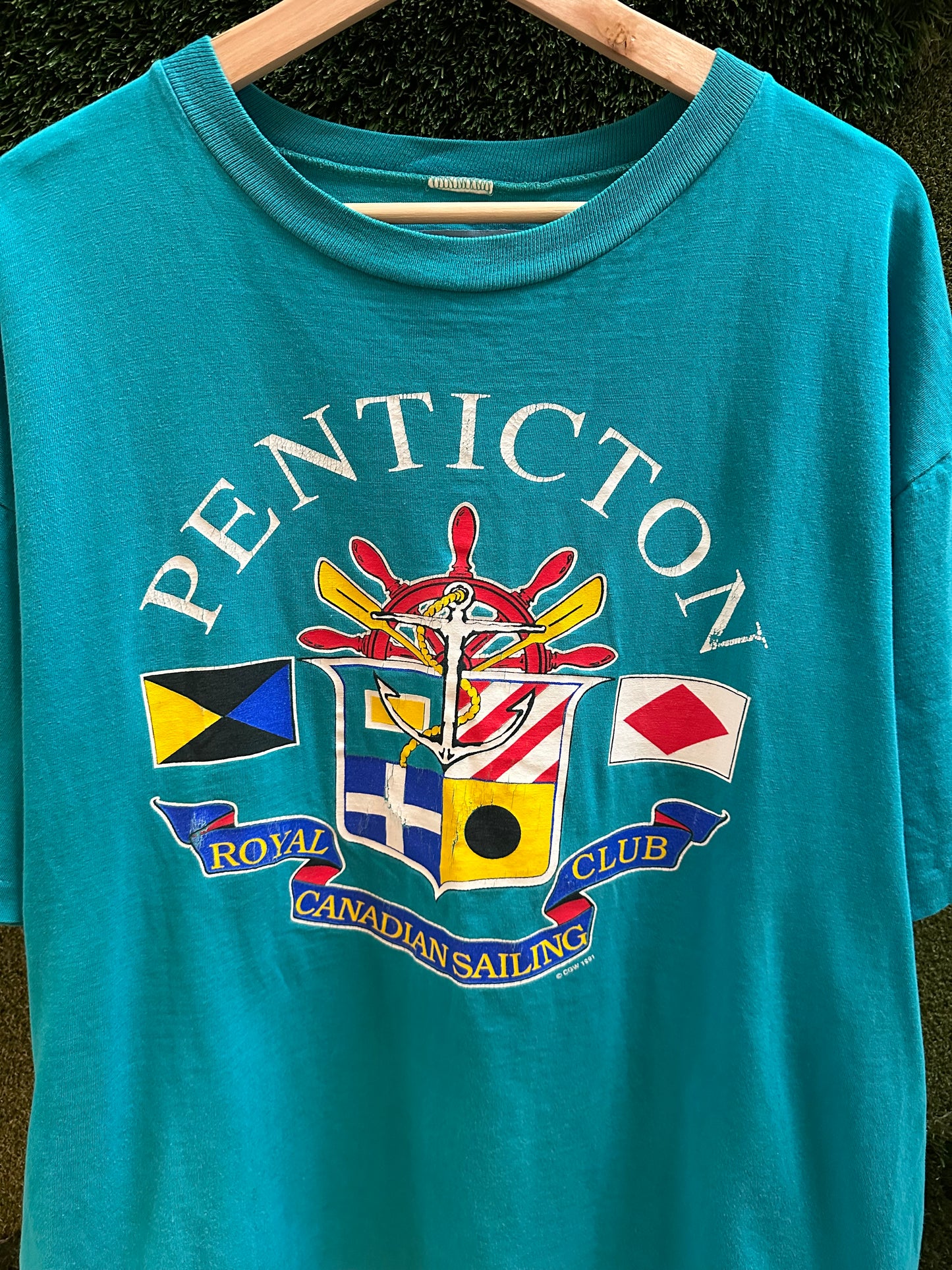 90s Penticton Royal Sailing Club T-shirt - XL