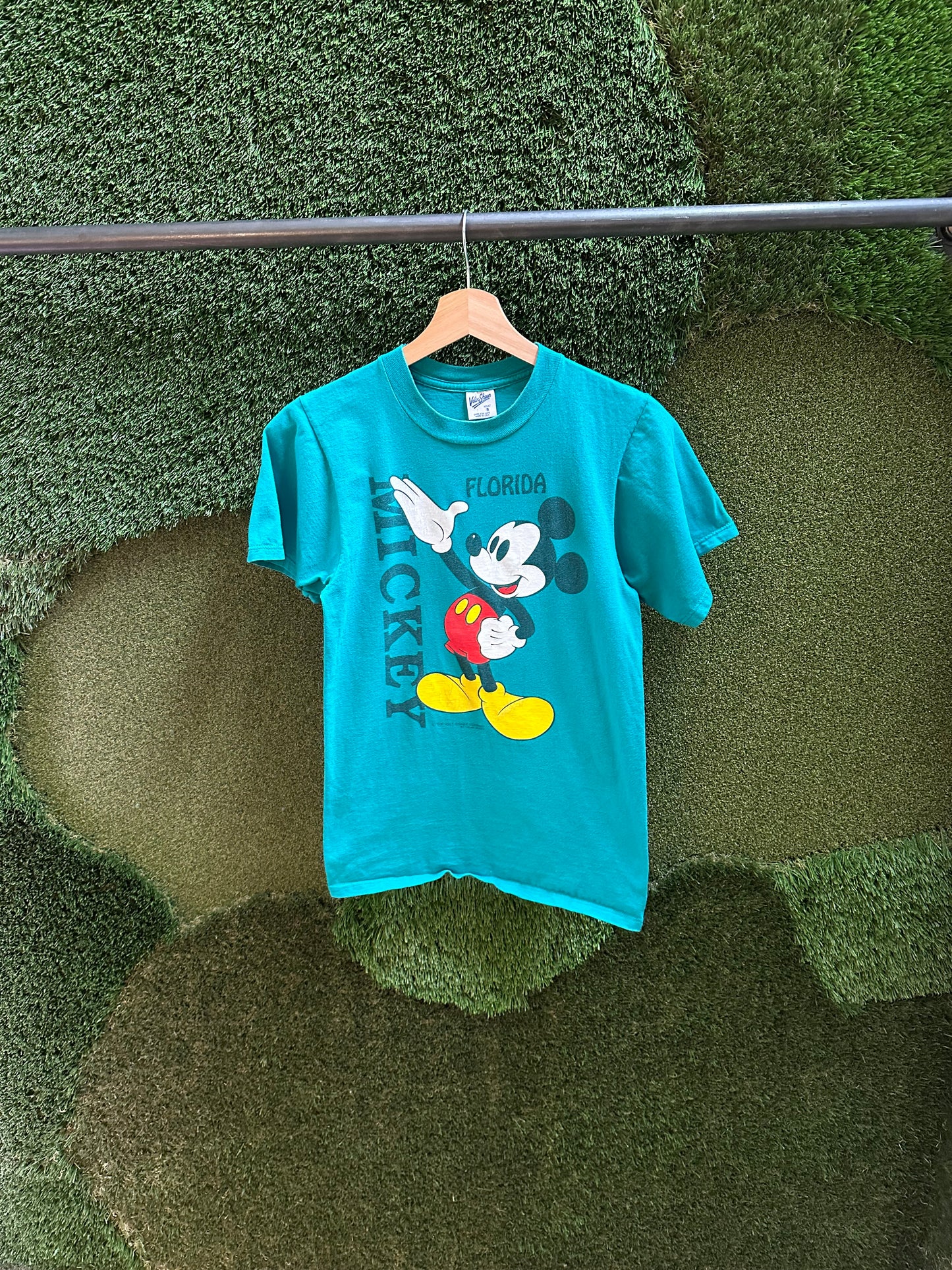 90s Mickey Mouse Florida T-shirt - S