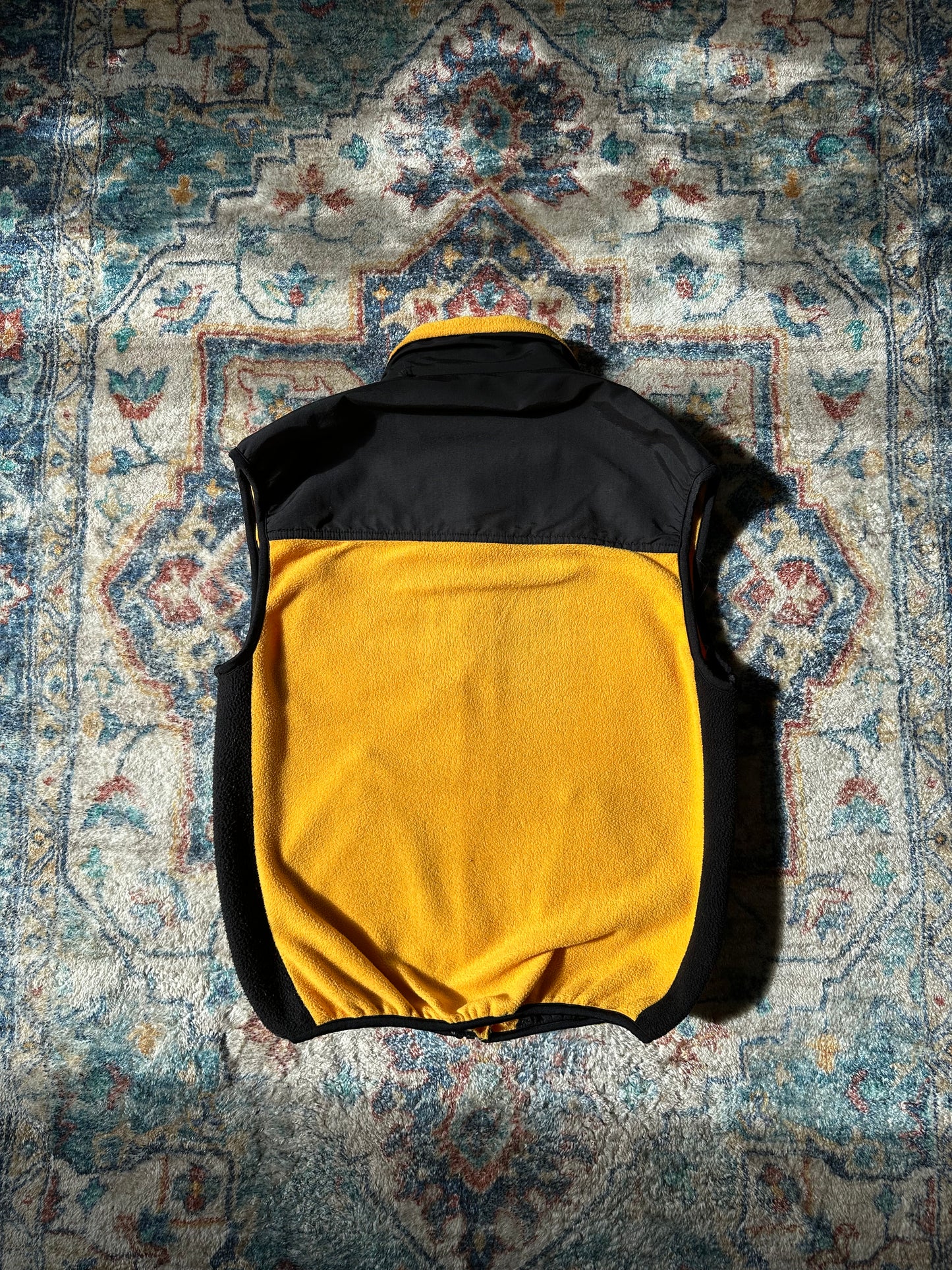 90s FarWest Zip-up Fleece Vest - M