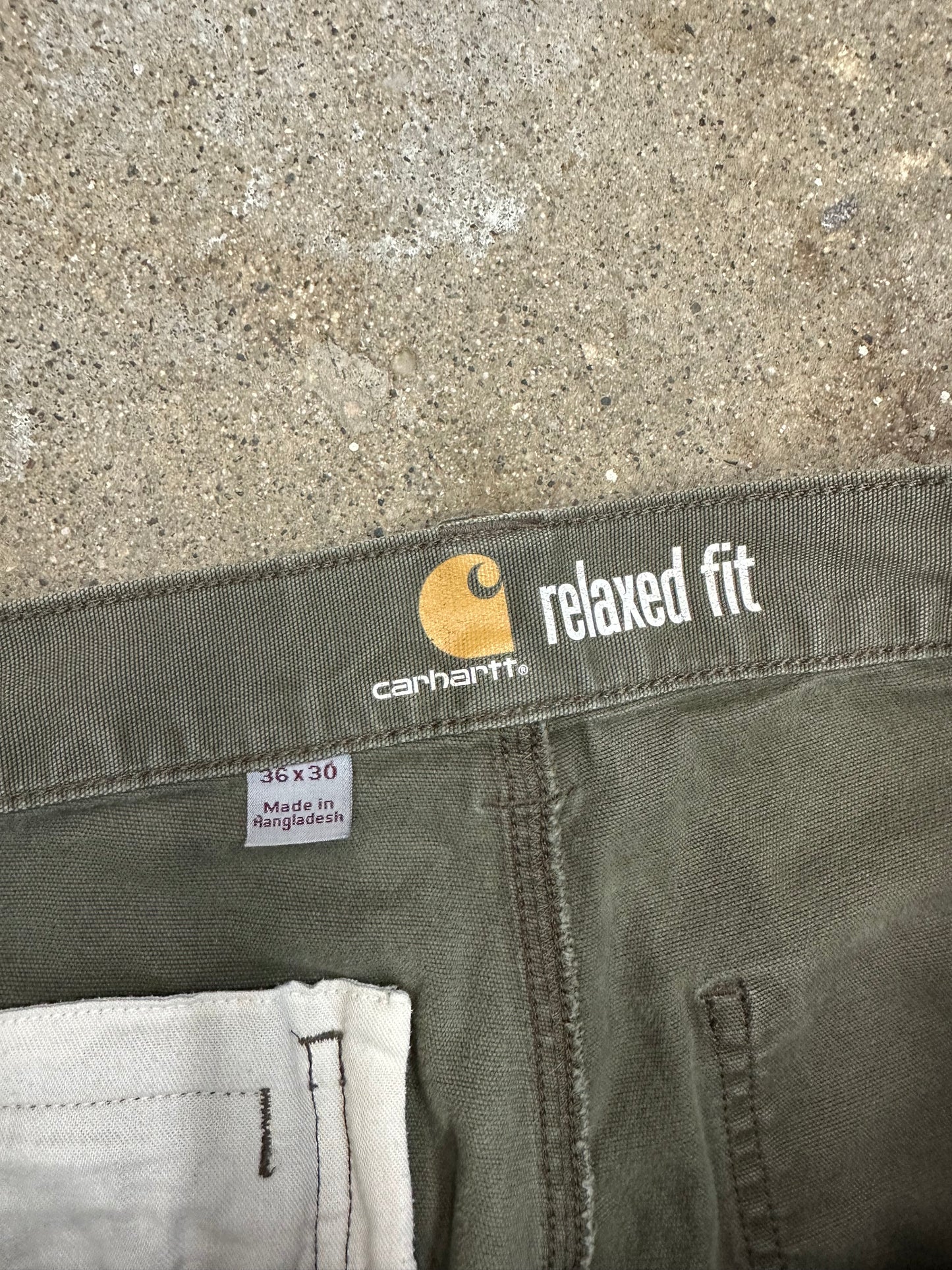 Carhartt Distressed Double Knee Workwear Pants - 36