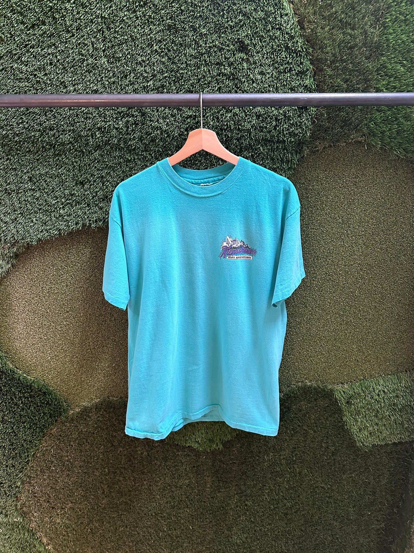 90s Kumsheen Raft Adventures T-shirt - L