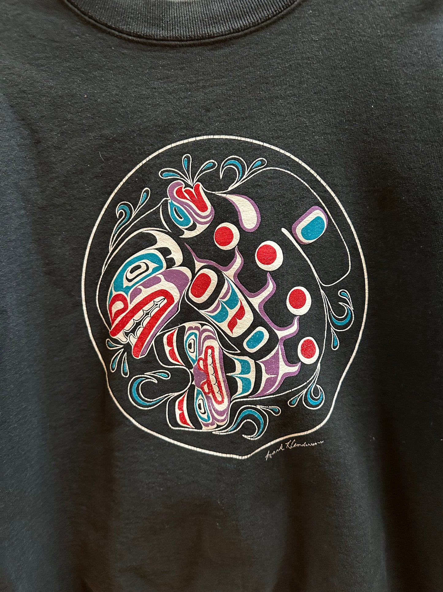 90s Totems Crewneck - L