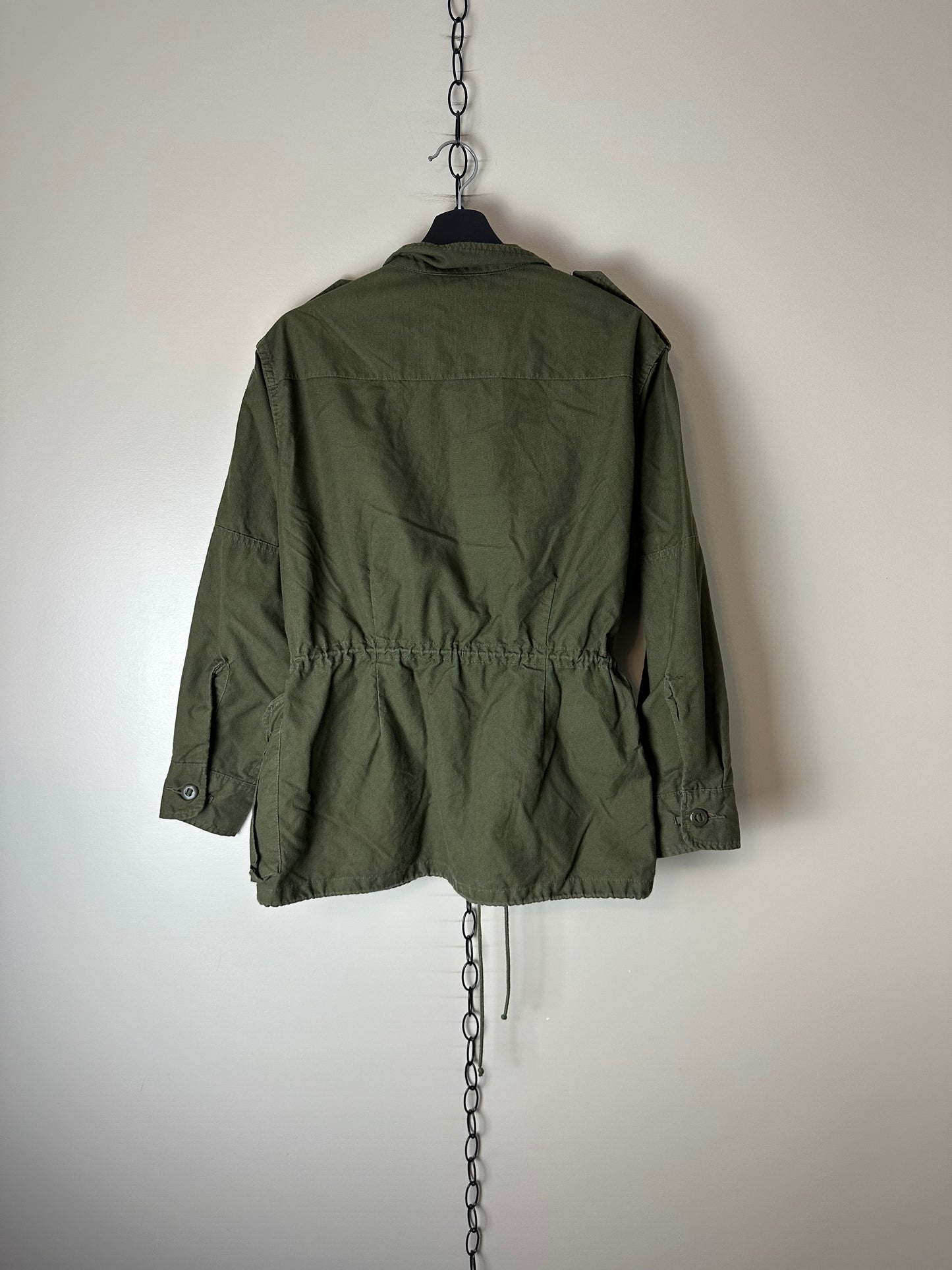 Vintage Multi Pocket Military Jacket - L