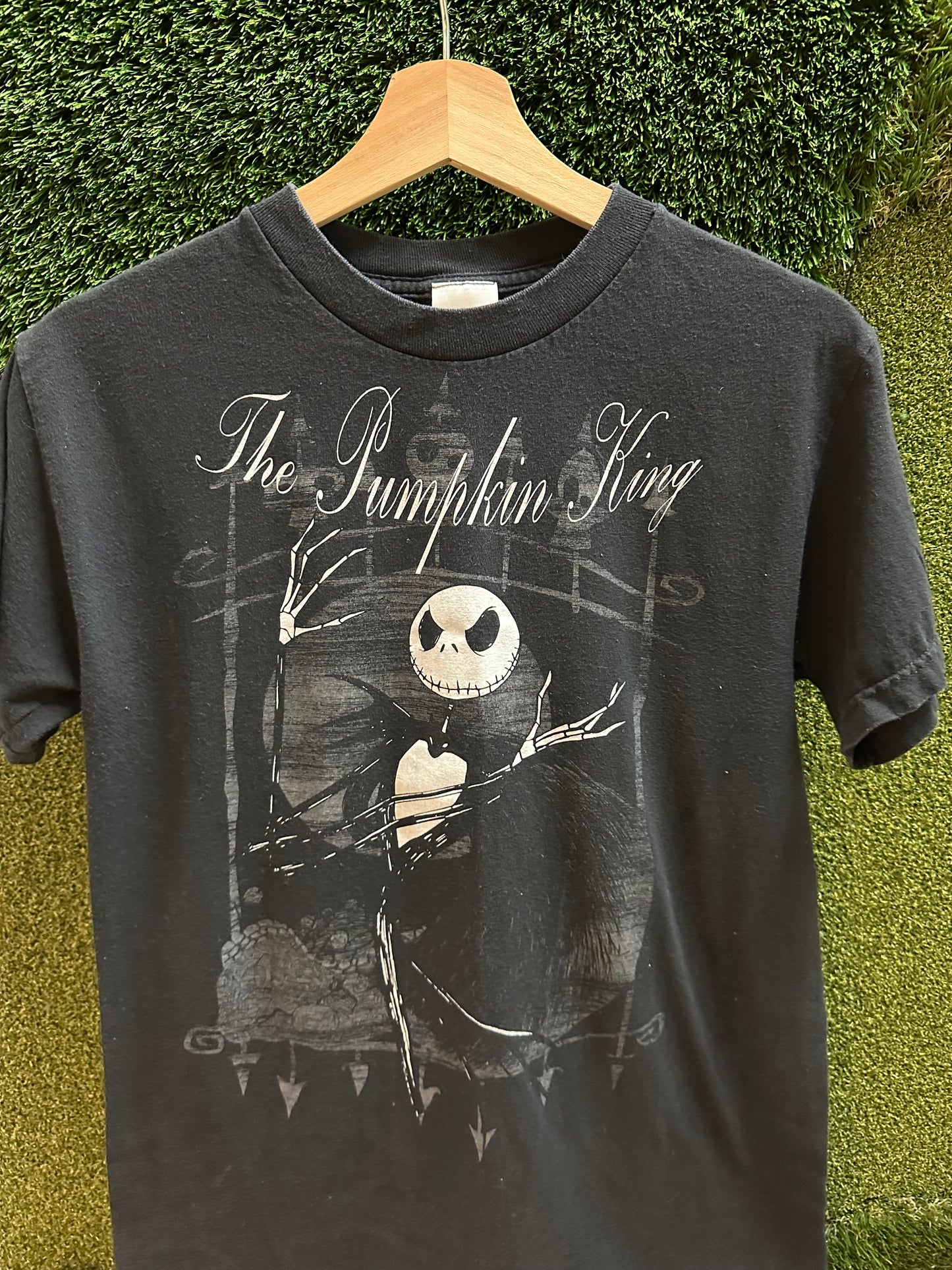 00s Jack Skellington Pumpkin King T-shirt - S