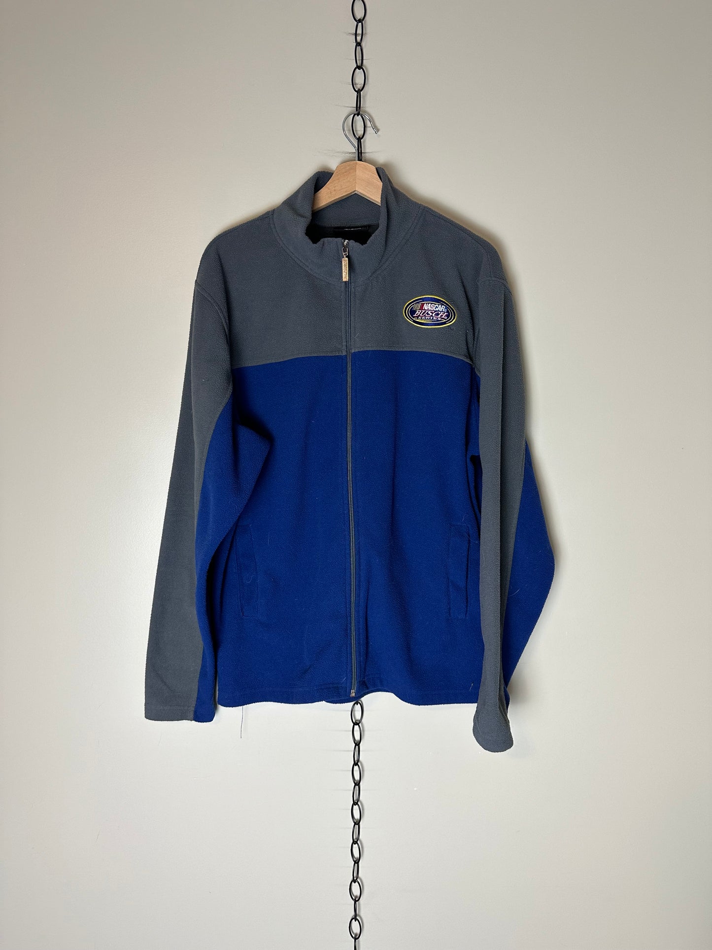 00s NASCAR Busch Series Zip-up Fleece - XL