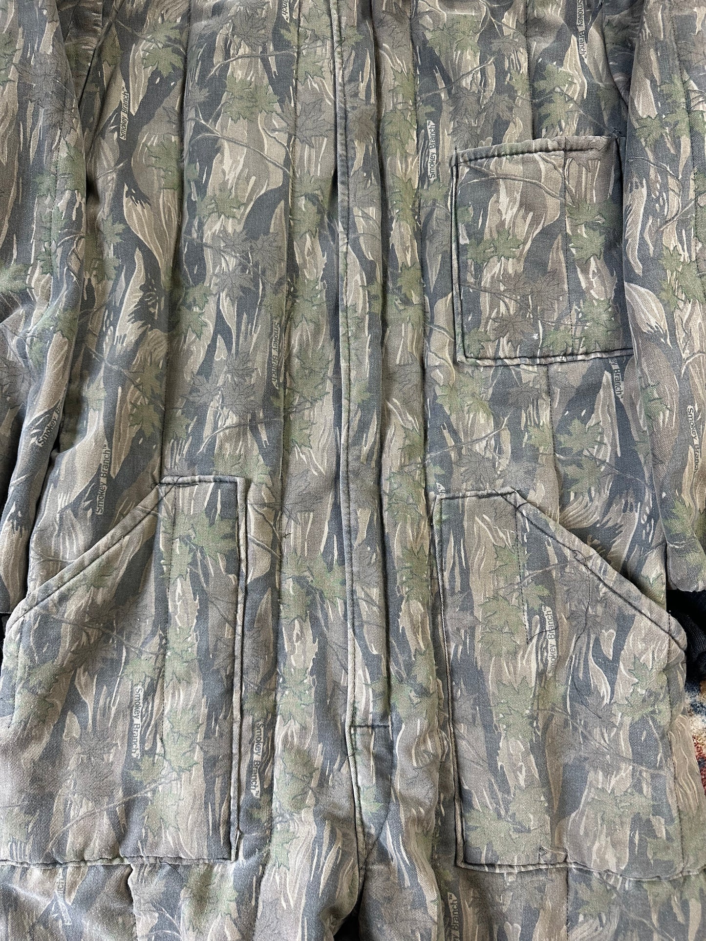 90s Smokey Branch Highland Mills Camouflage Jumpsuit - S