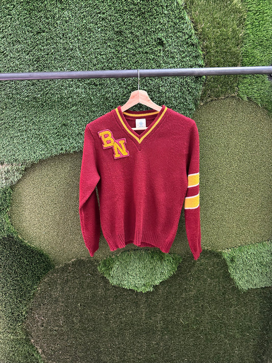 Vintage BN Collegiate Sweater - M