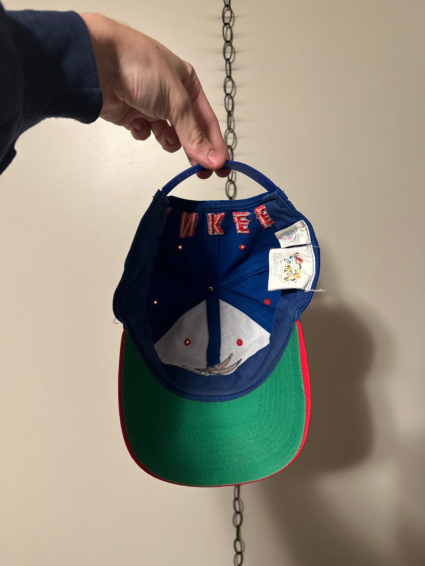 90s MLB Bugs Bunny New York Yankees SnapBack Hat