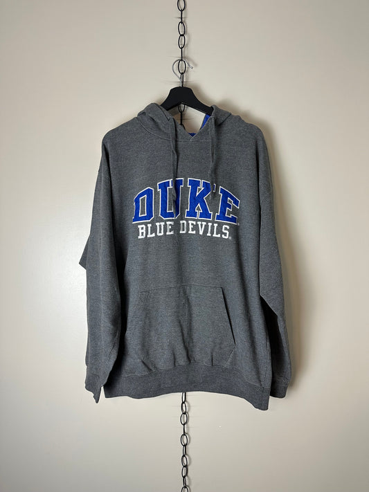 Vintage NCAA Duke Blue Devils Collegiate Spellout Hoodie - XL