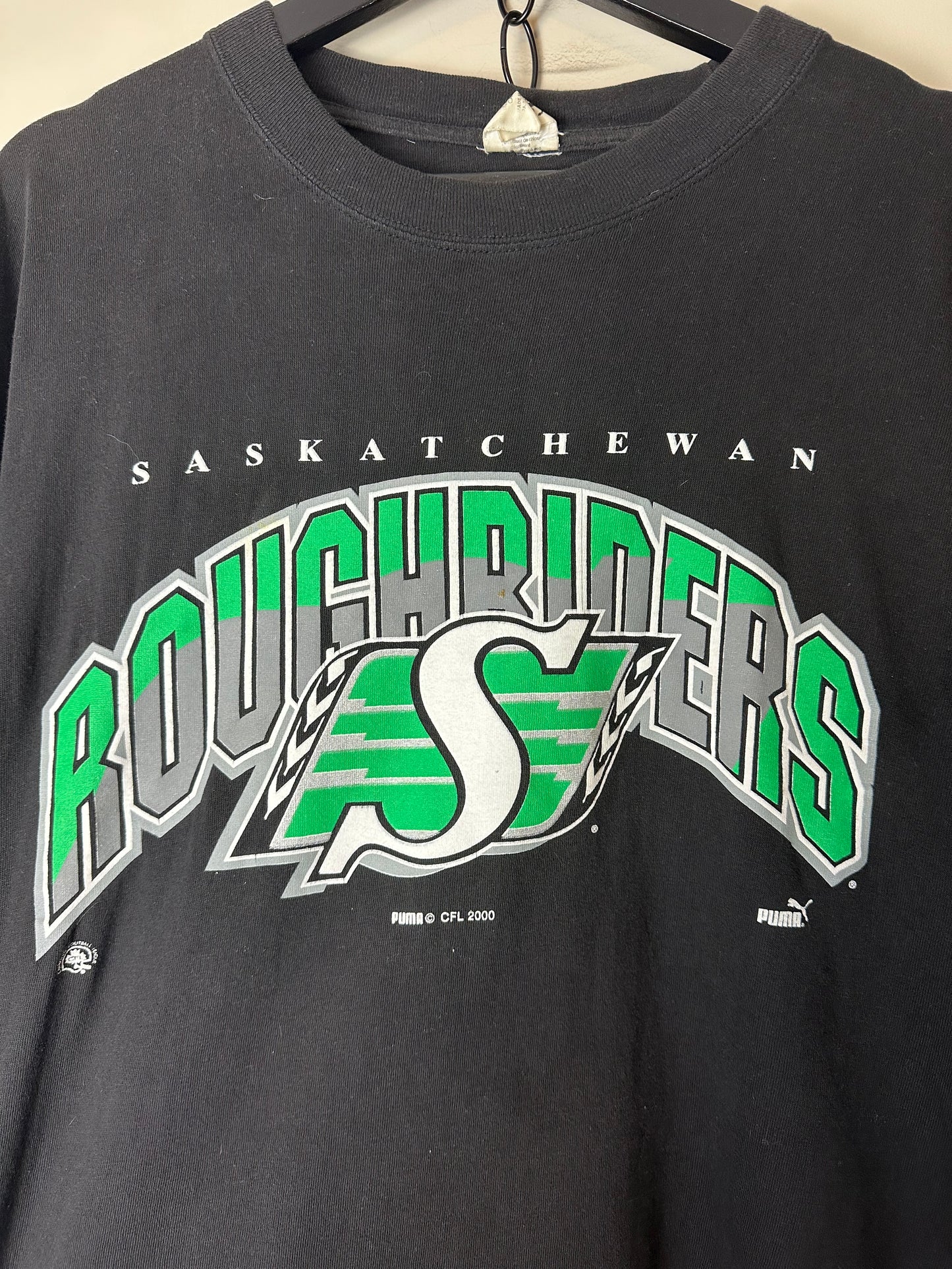 Vintage 2000 CFL Saskatchewan Roughriders T-shirt - L