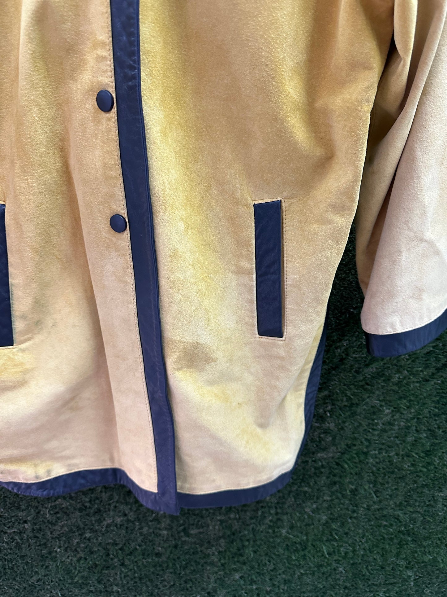 Vintage Danier Long Suede Jacket - S