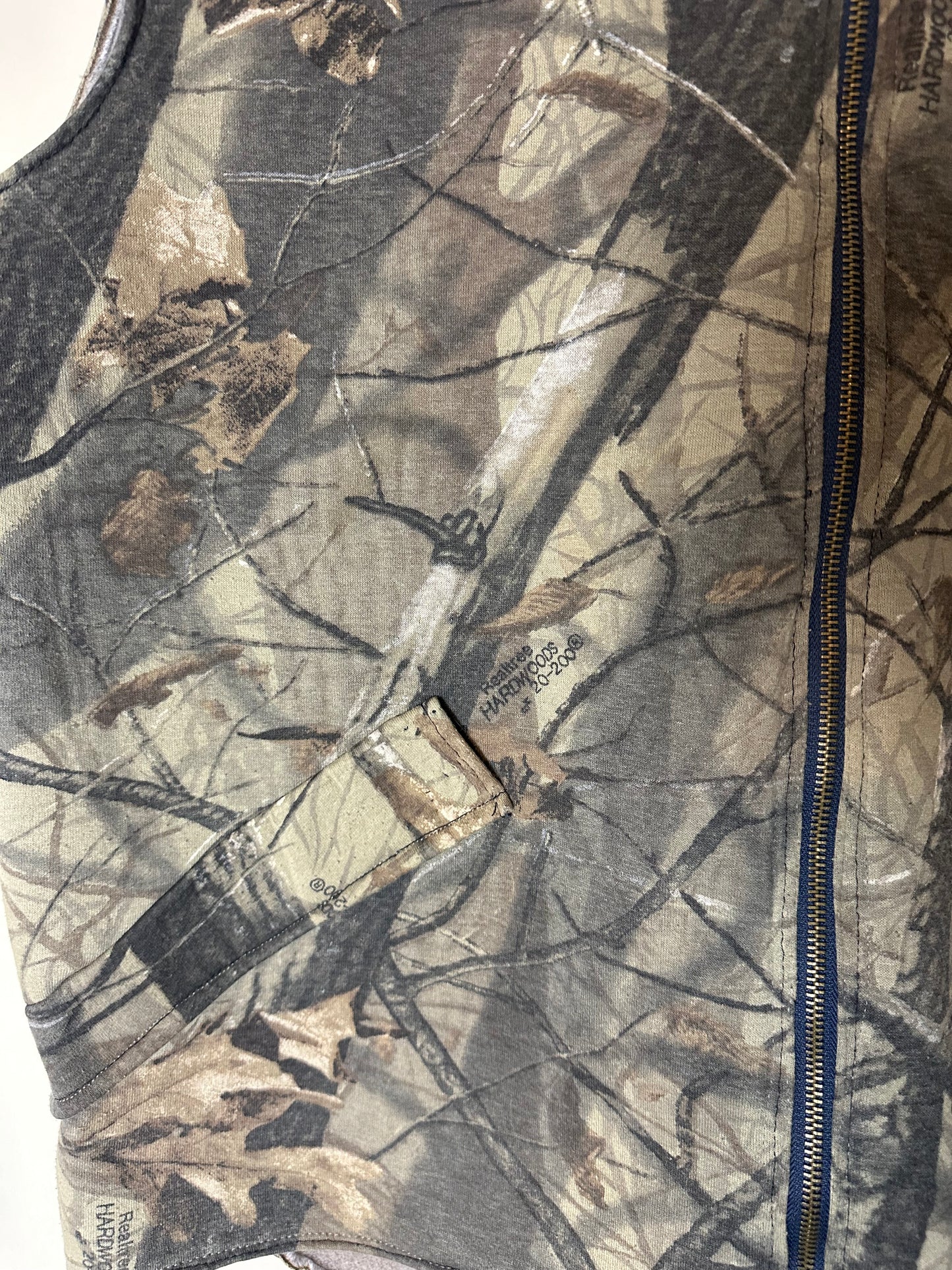 90s Realtree Hard Woods Vest - XL