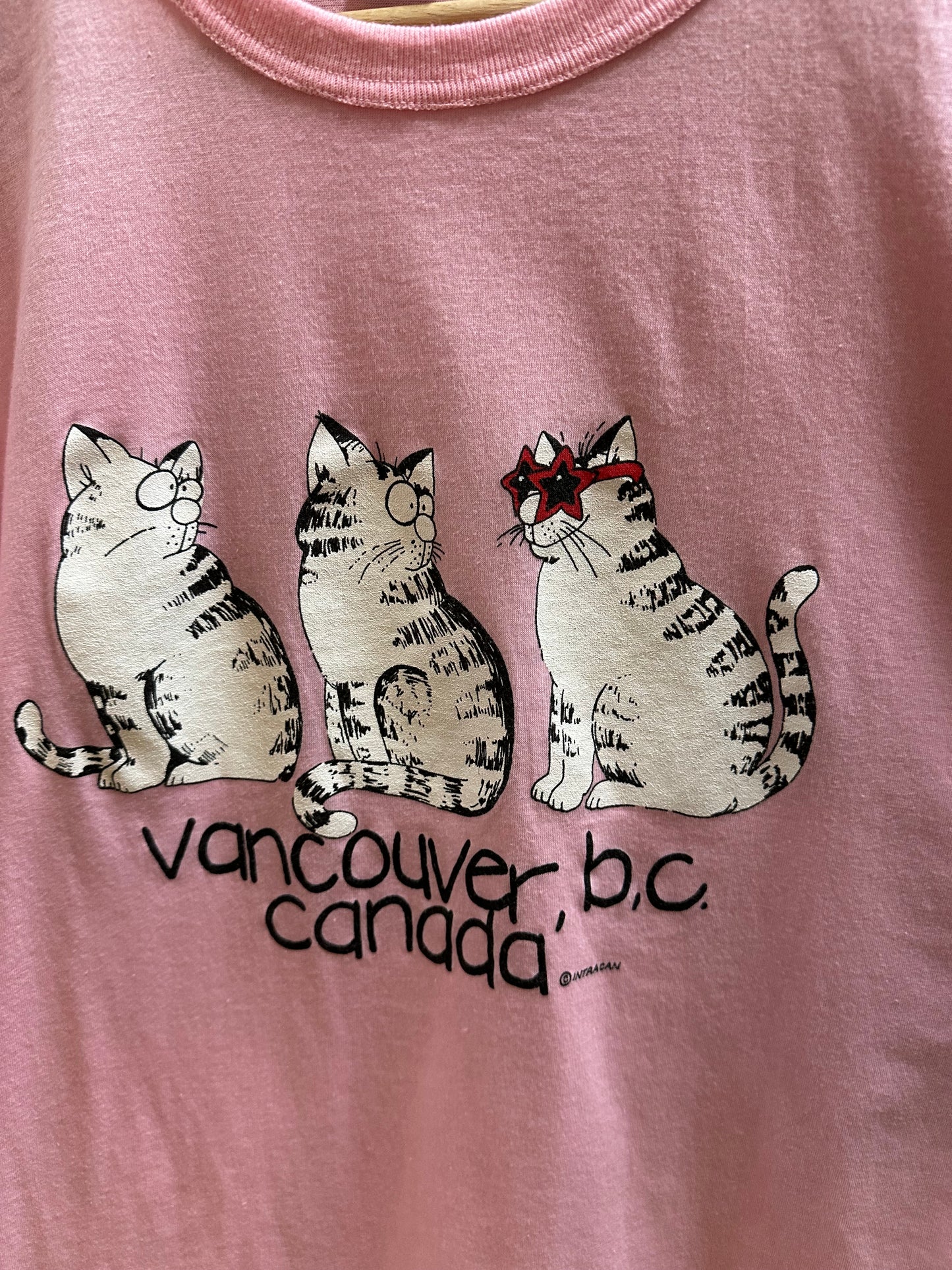 80s Cats Vancouver T-shirt - M