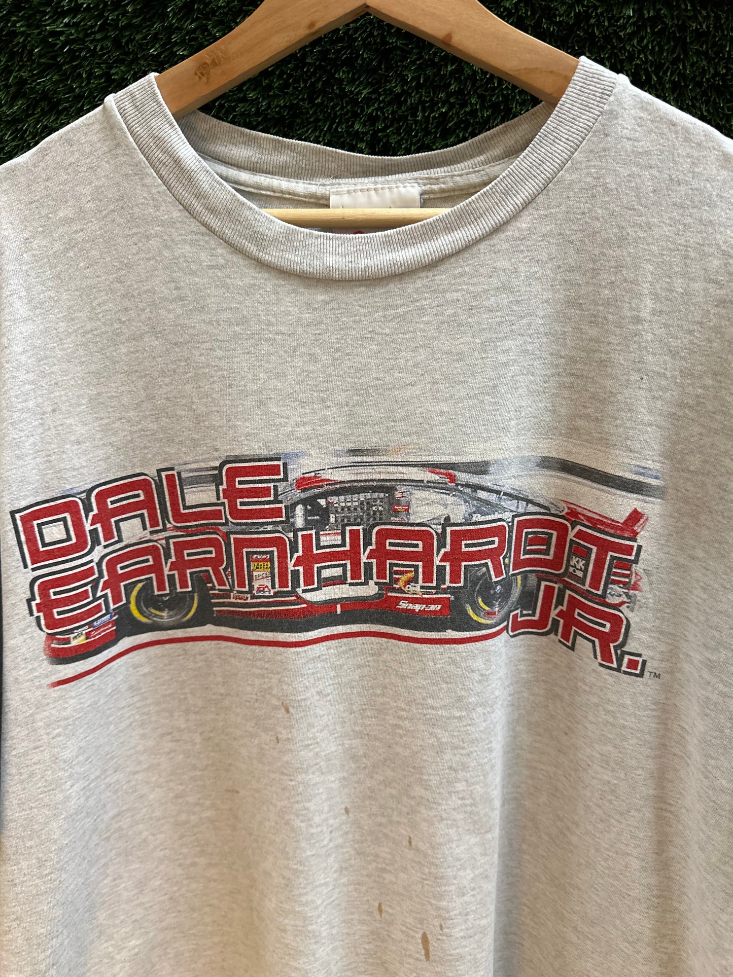 00s NASCAR Dale Earnhardt Jr Schedule T-shirt - XXL