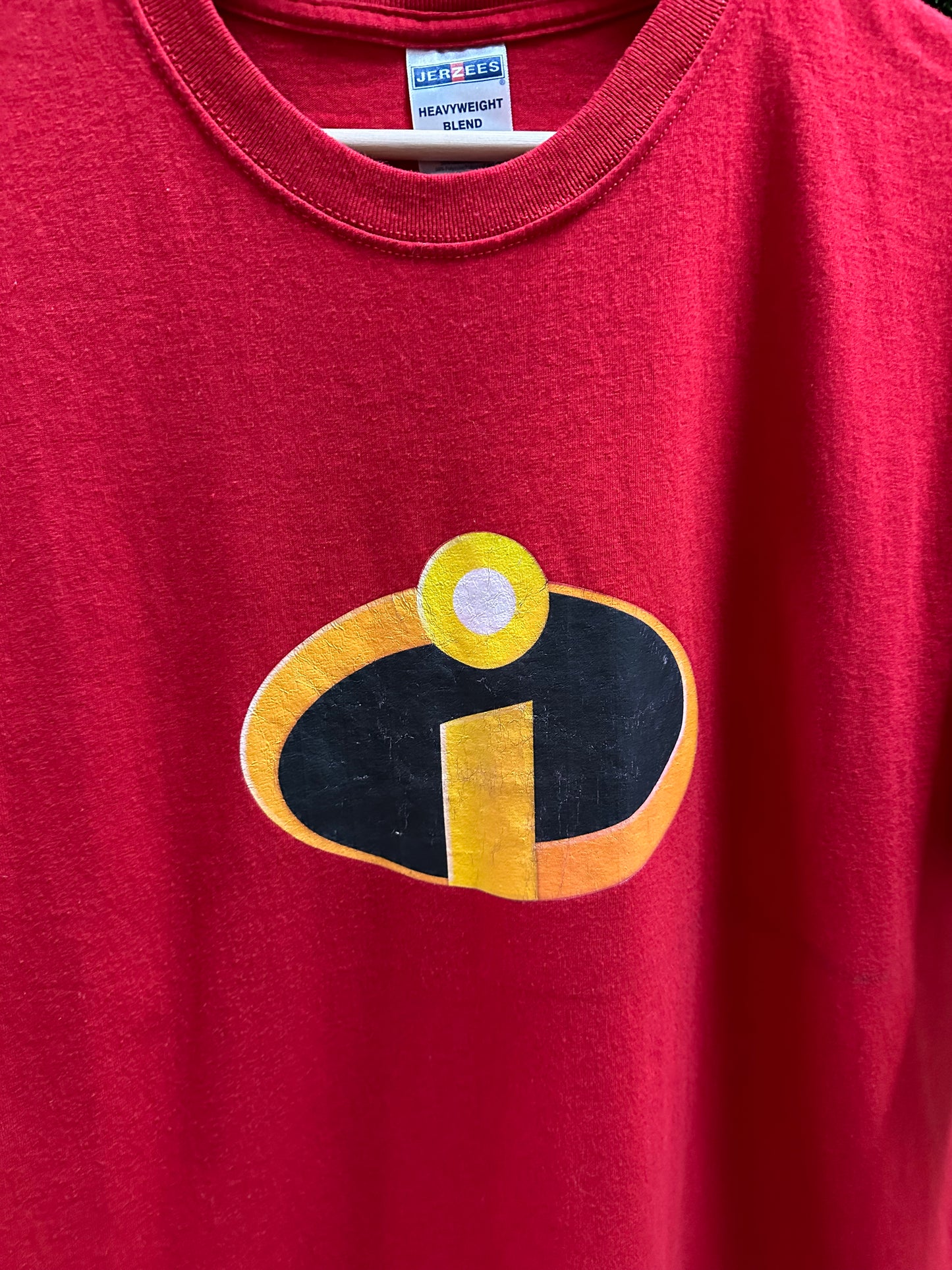 00s The Incredibles Movie T-shirt - L