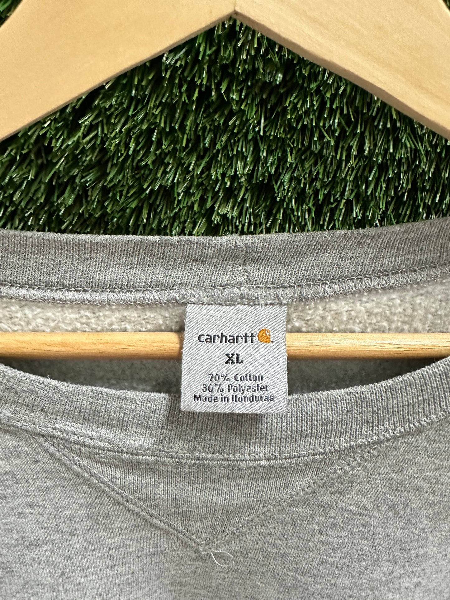 Carhartt Grey Blank Crewneck - XL