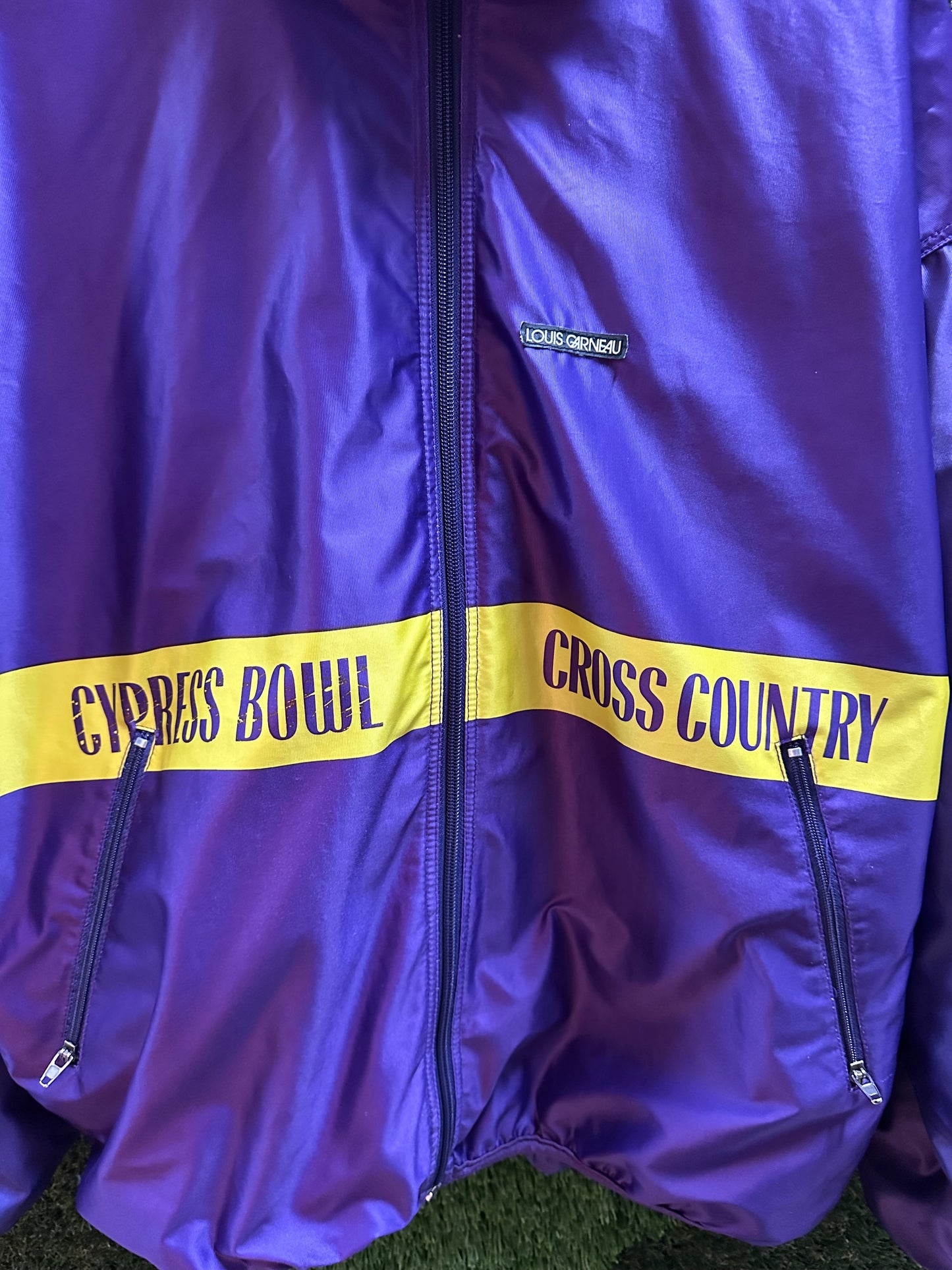 90s Louis Garneau Cross Country Zip-up Jacket - M