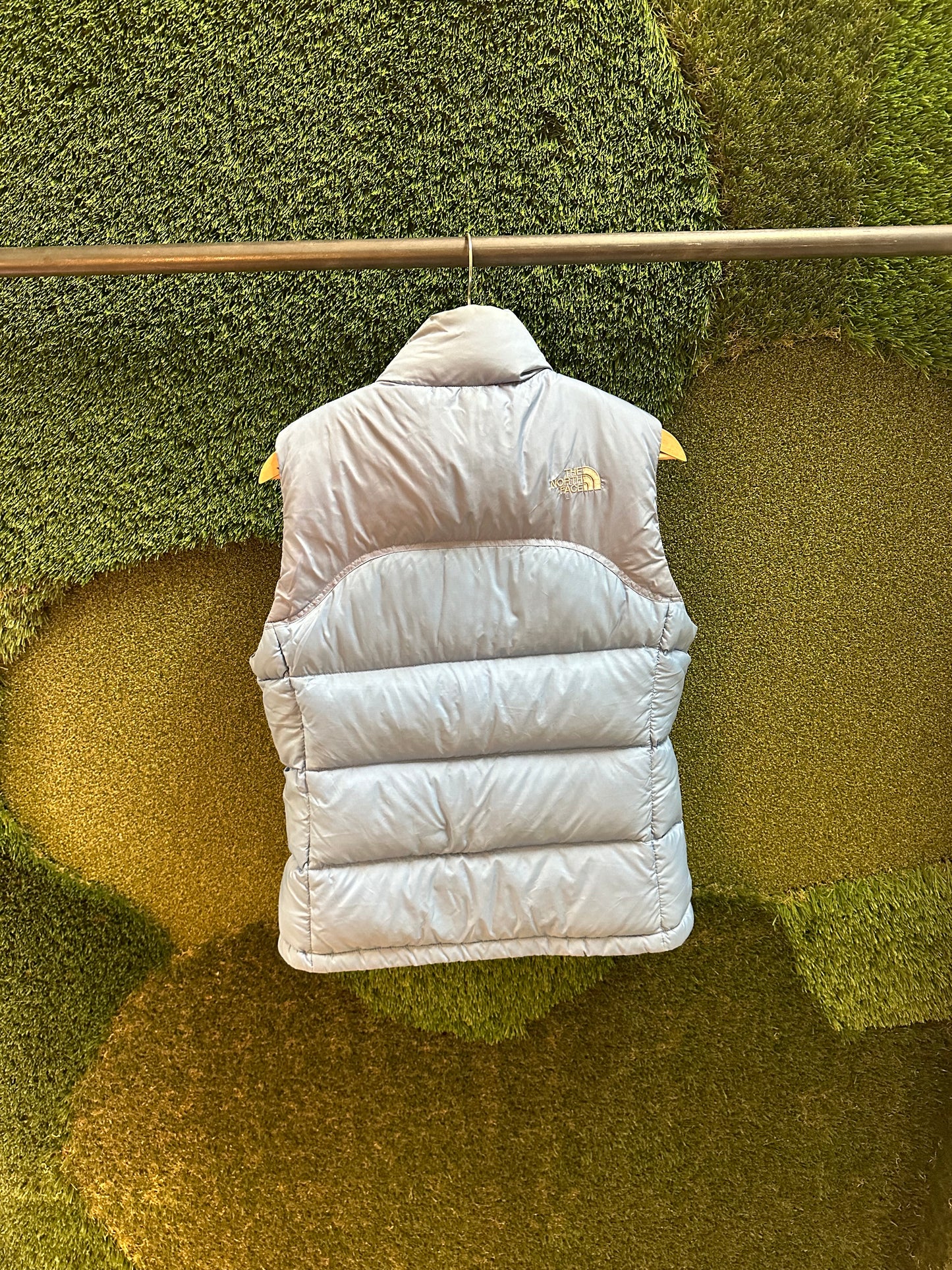 The North Face 700 Blue Puffer Vest - S