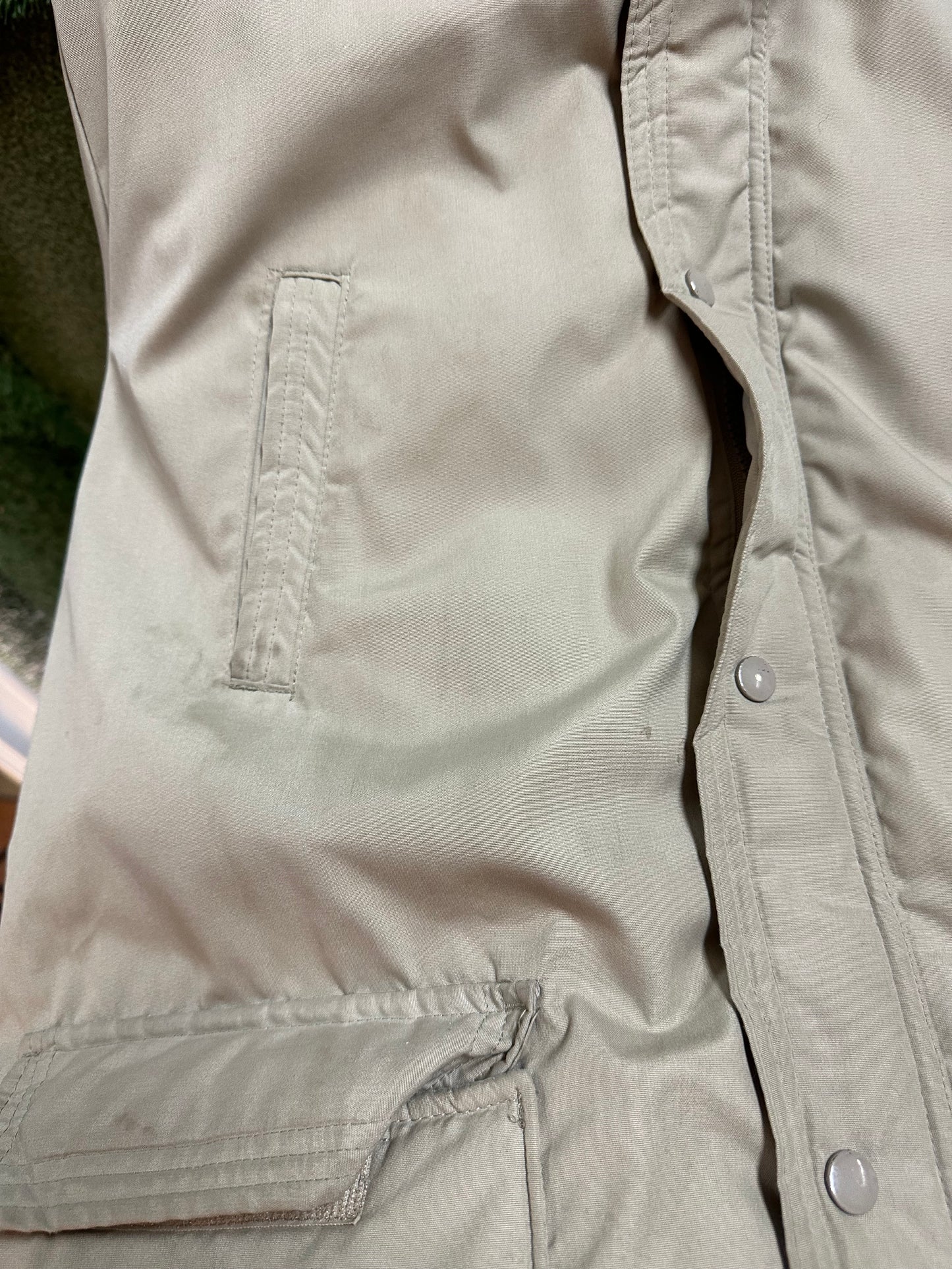 80s Sears Wearmaster Down Filled Zip-up Jacket - L