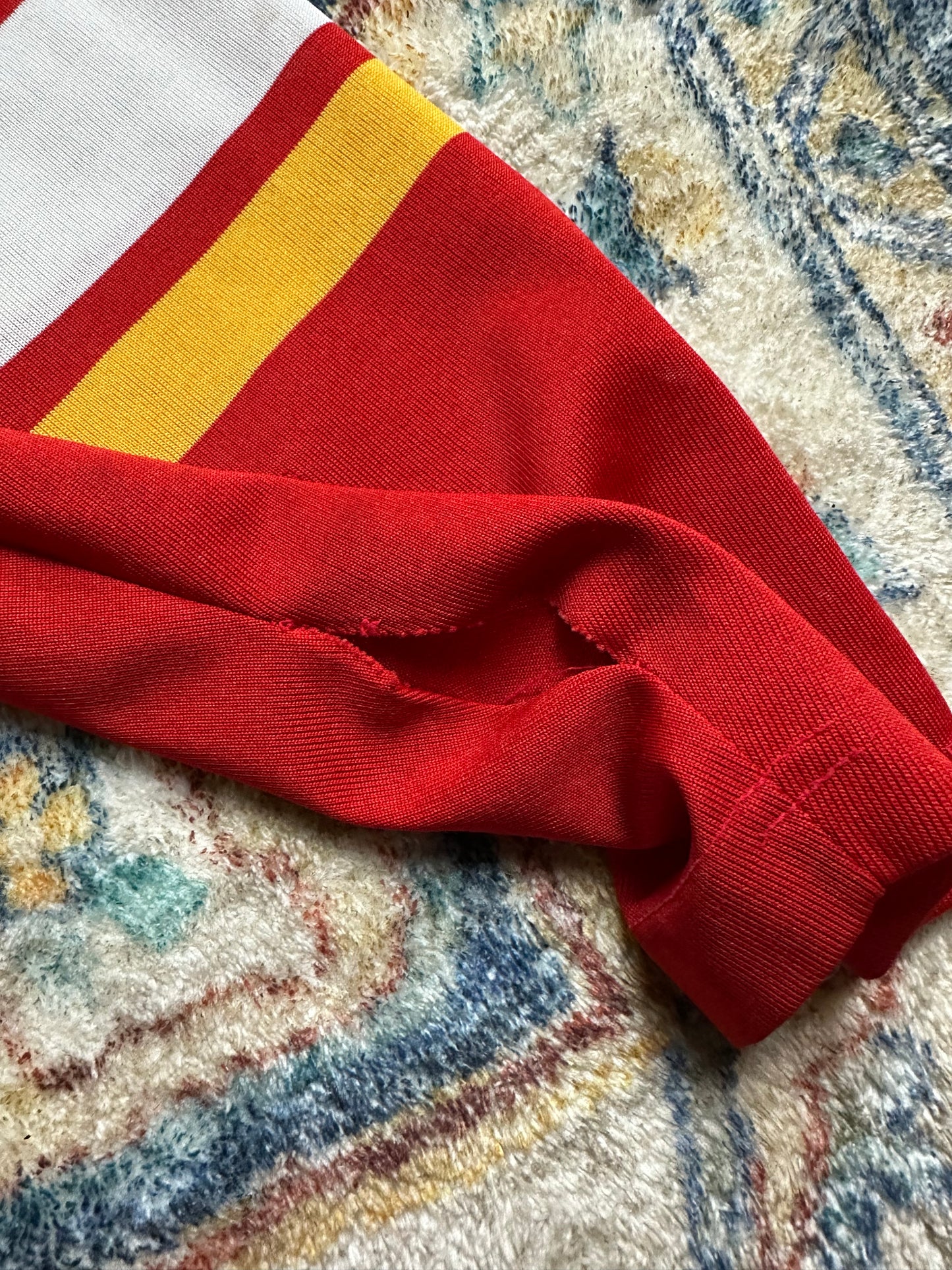 80s NHL Calgary Flames Hockey Jersey - M