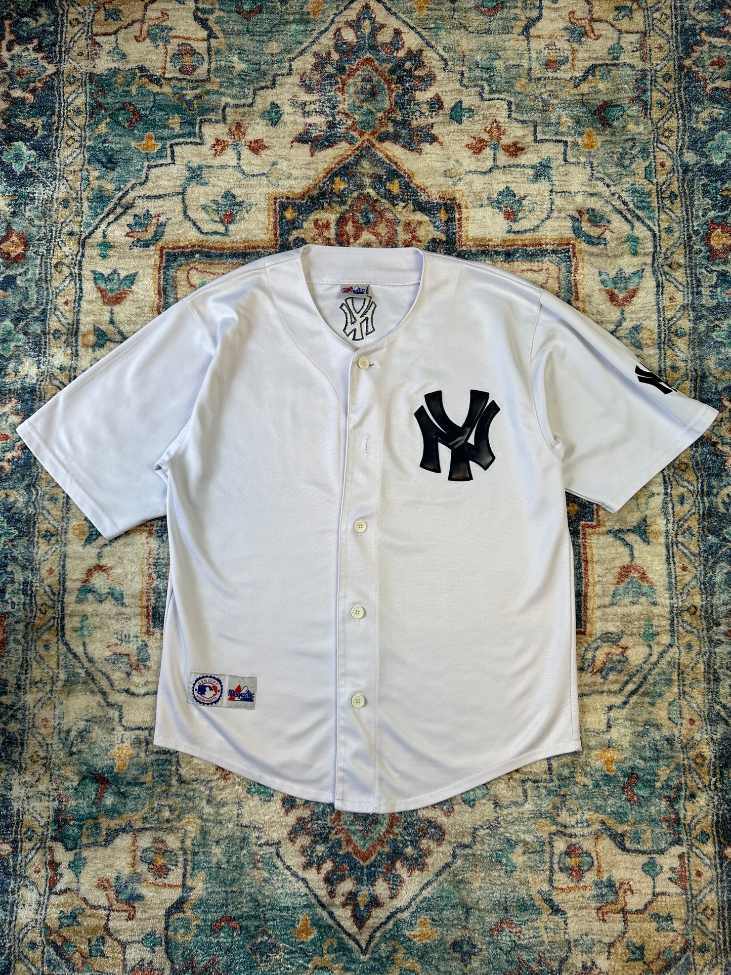 00s Majestic New York Yankees Jersey - L