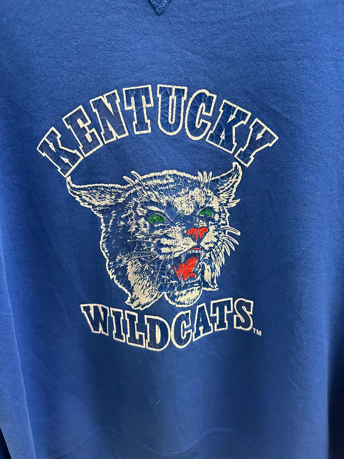 Vintage Russell Athletic Kentucky Wildcats Crewneck - XL