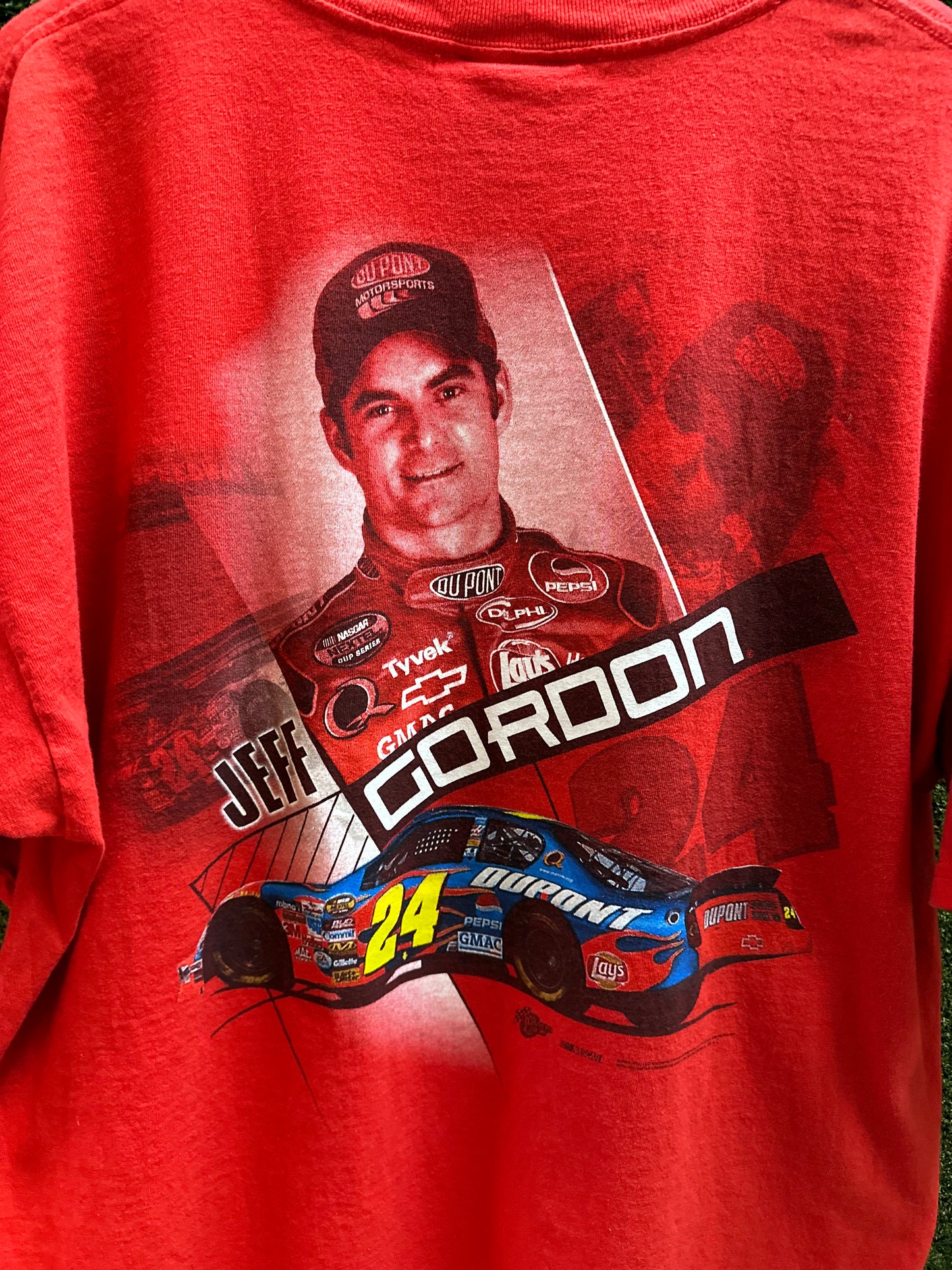 00s Jeff Gordon Racing T-shirt - XL