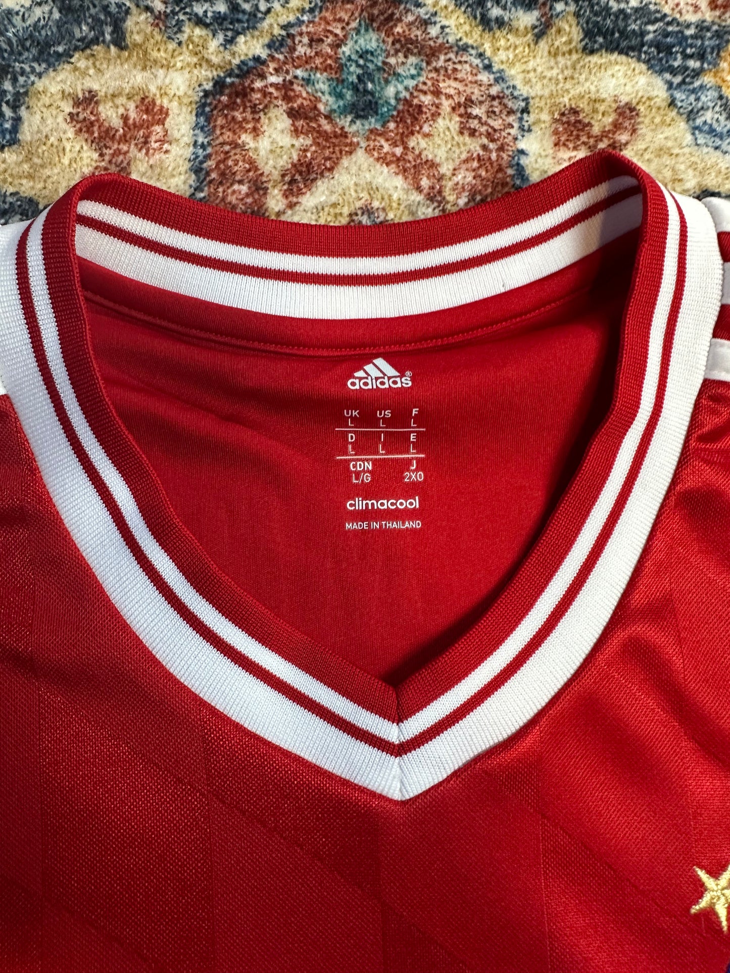 Adidas FC Bayern-München Soccer Jersey - L